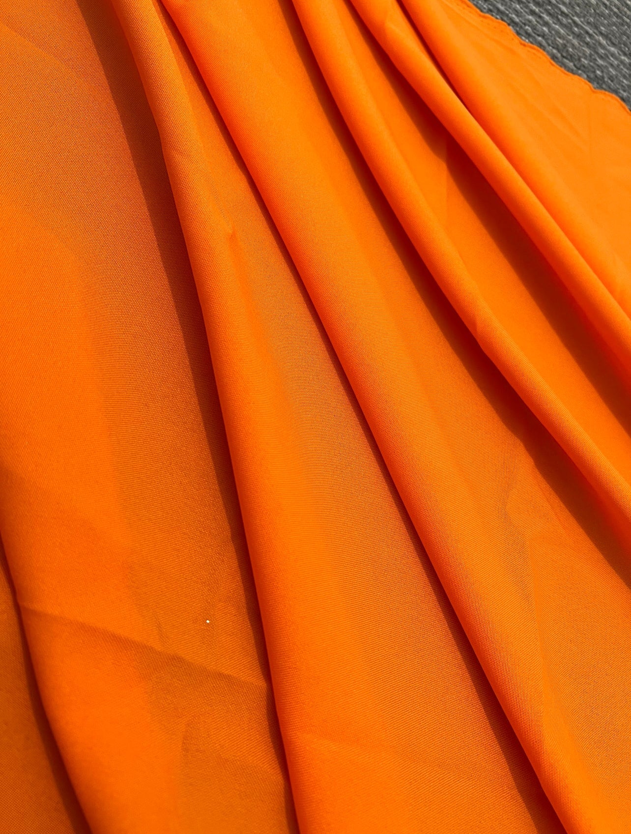 Orange Poly Poplin - Image 5