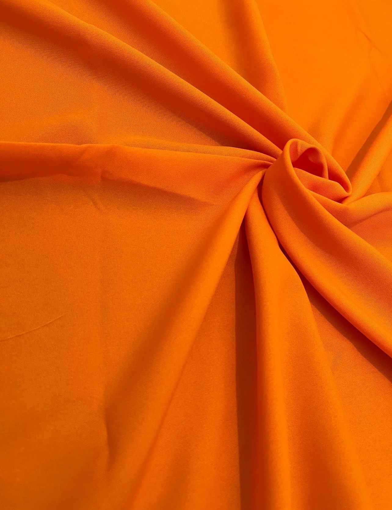 Orange Poly Poplin - Image 6