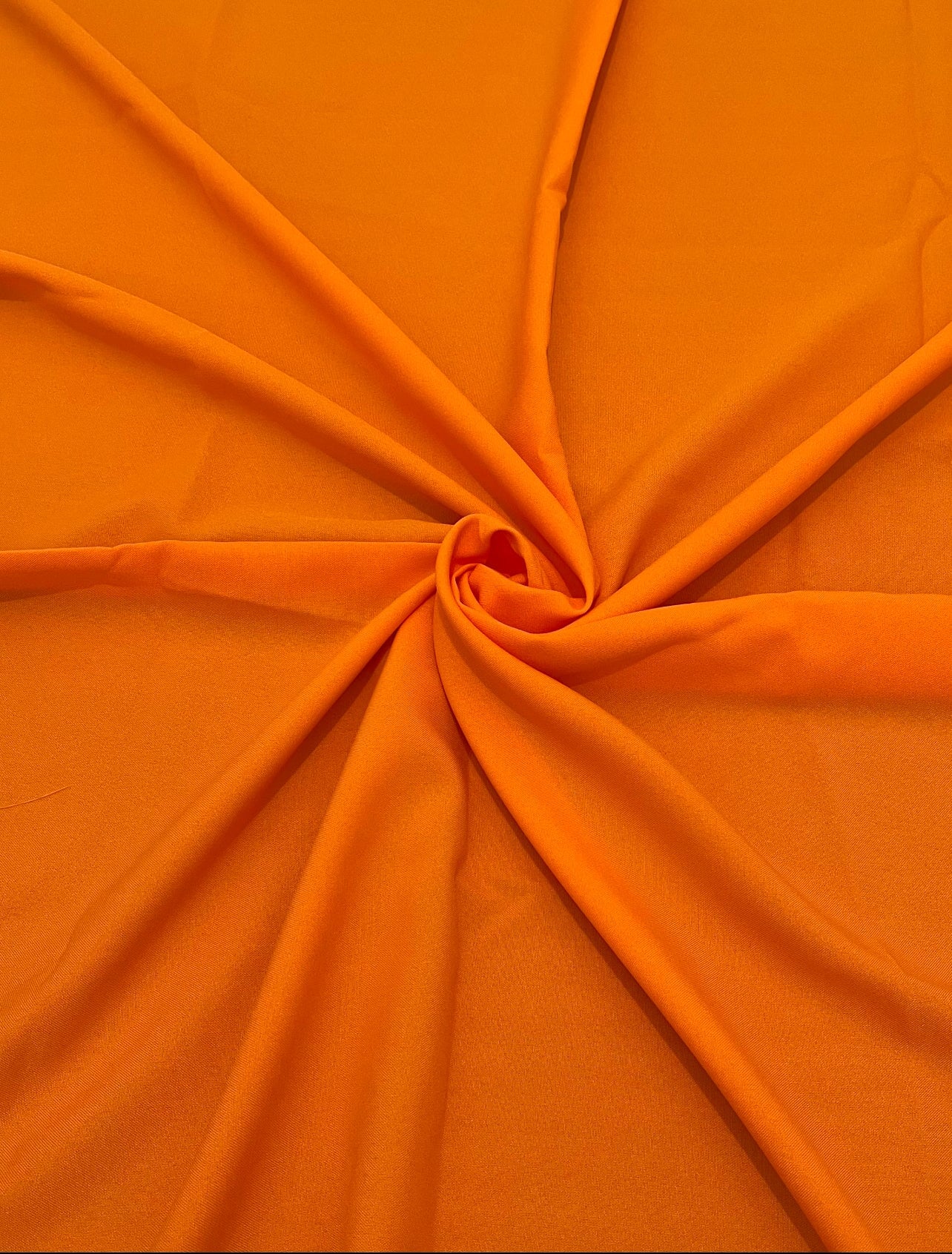 Orange Poly Poplin - Image 7