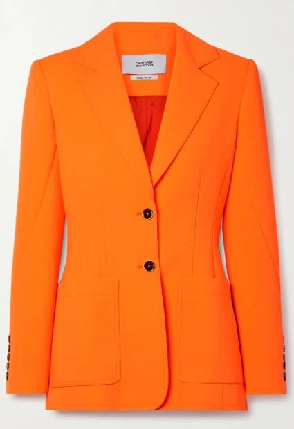 Orange Poly Poplin - Image 8