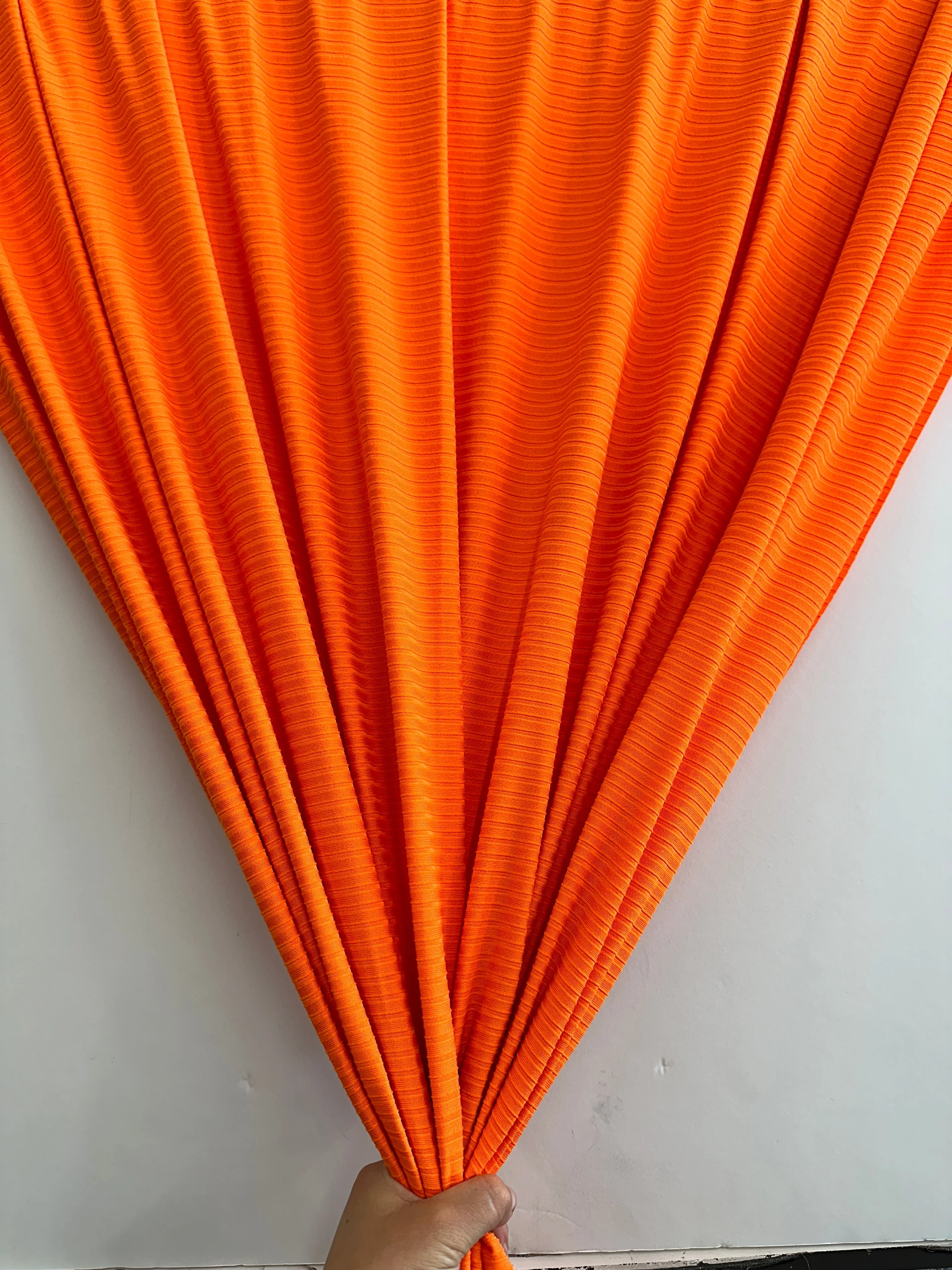 Orange Rib Knit - Image 2