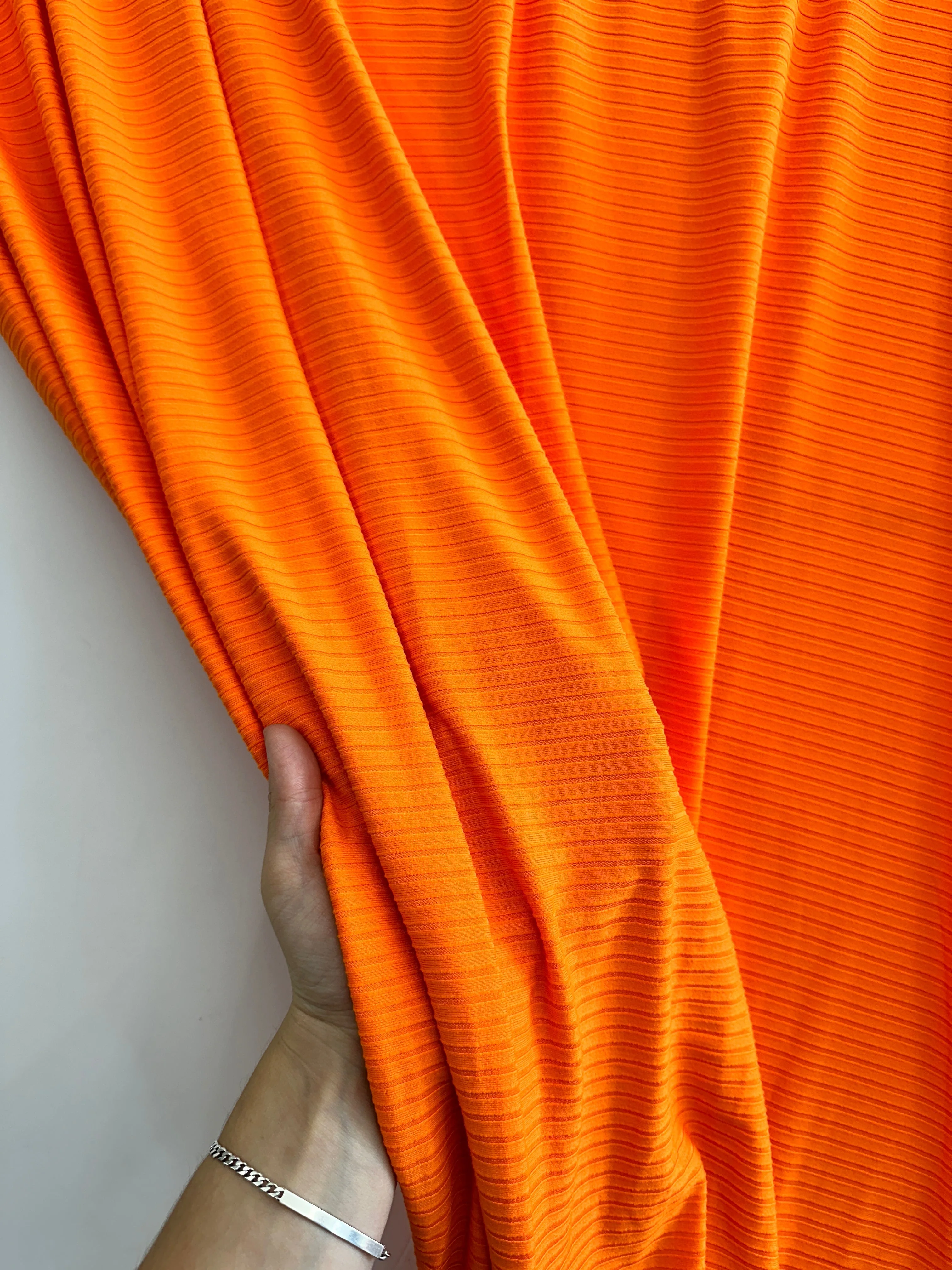 Orange Rib Knit - Image 4