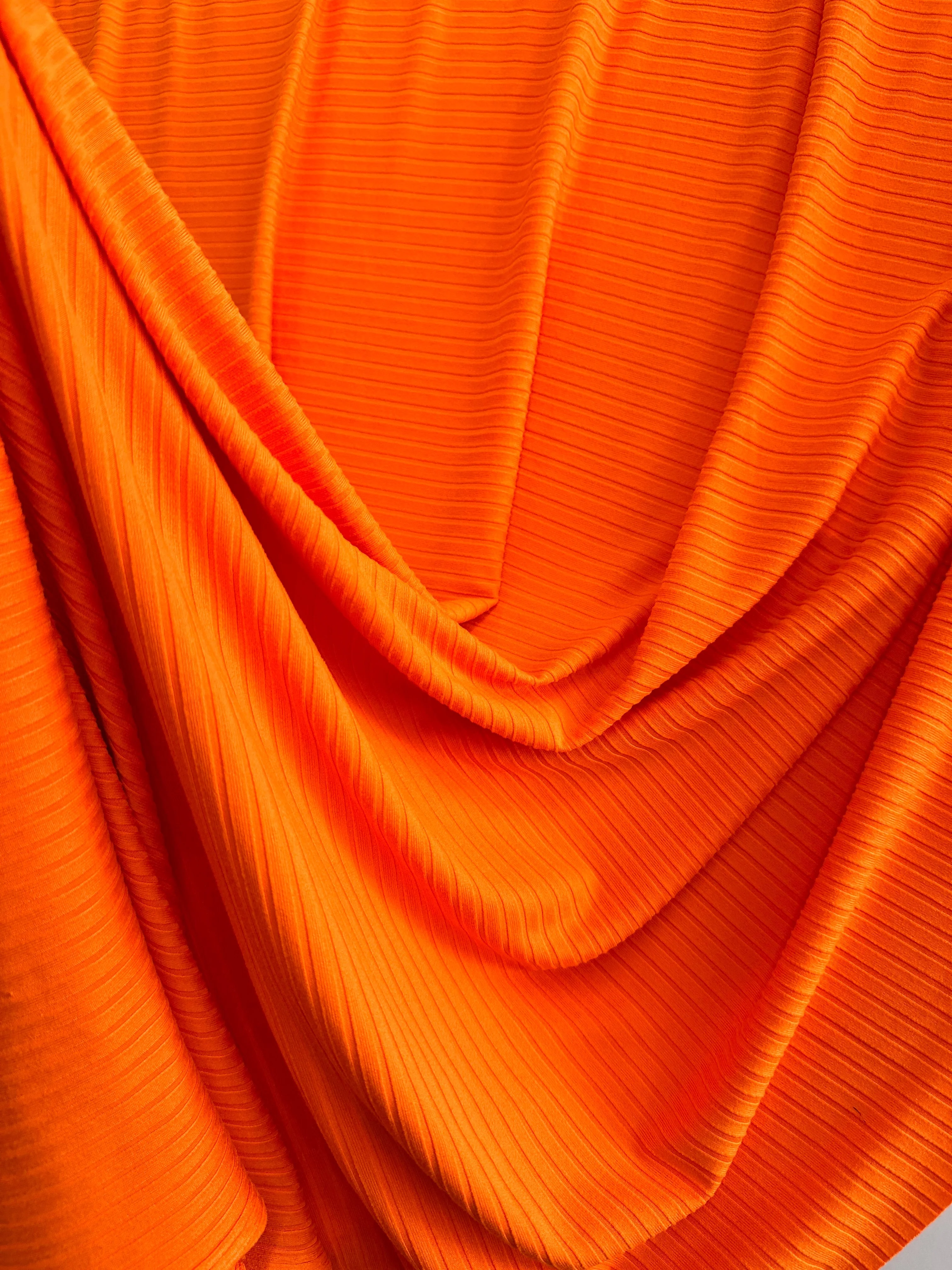 Orange Rib Knit - Image 5