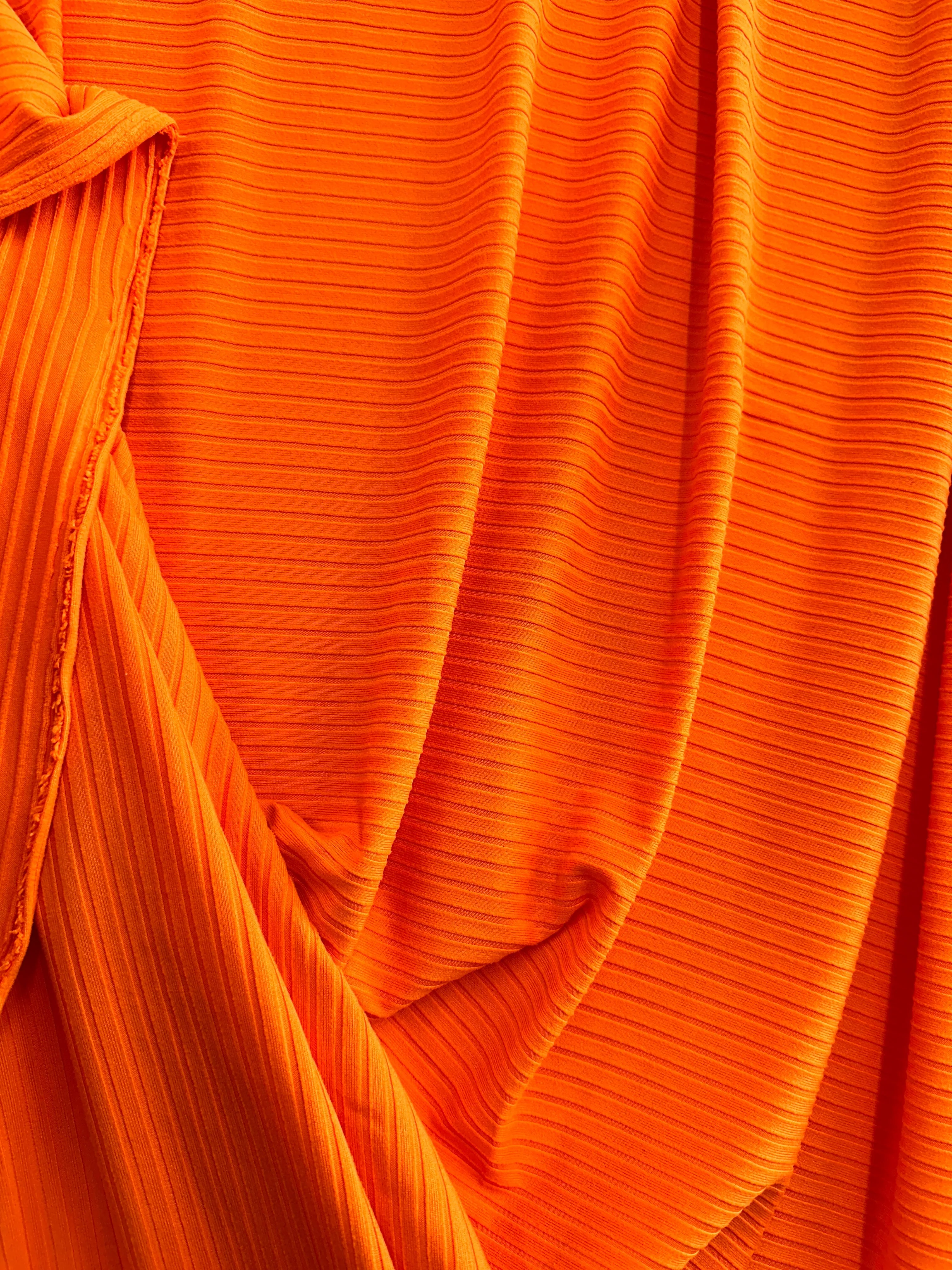 Orange Rib Knit - Image 7
