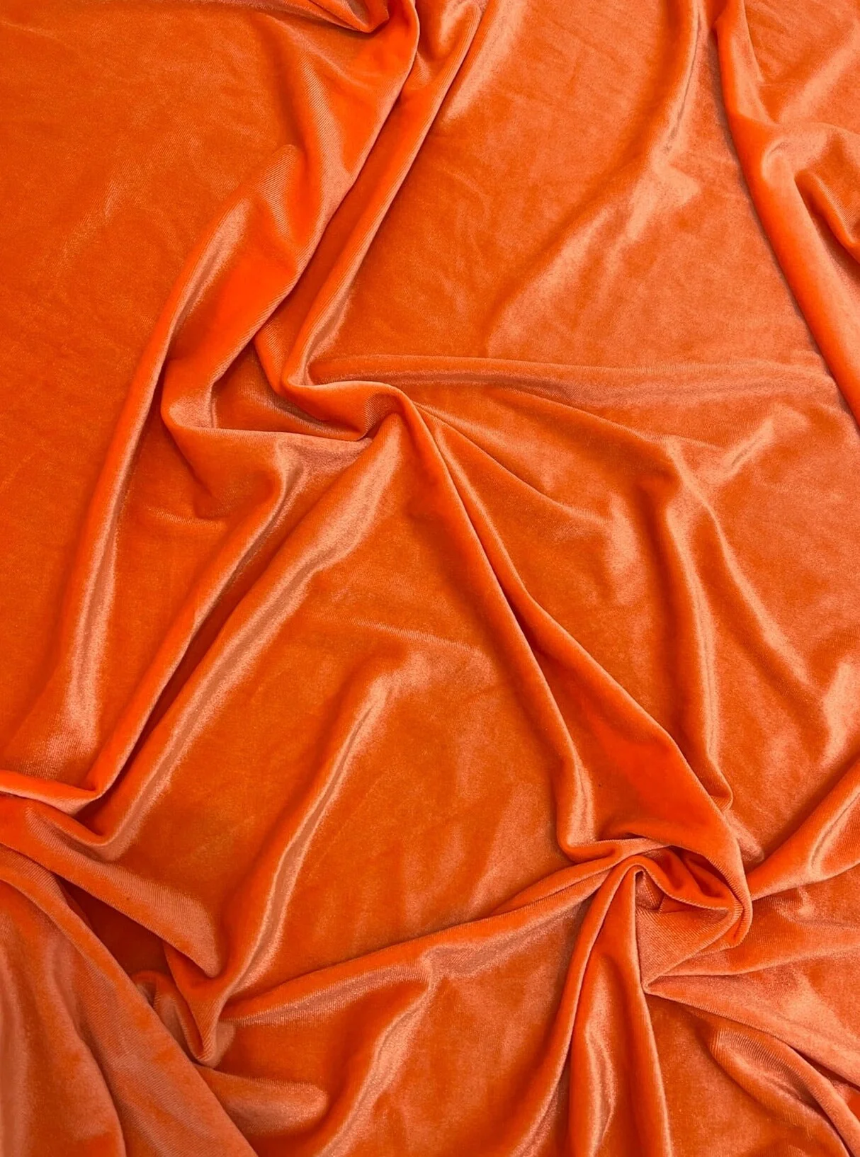 Orange Stretch Velvet - Image 10