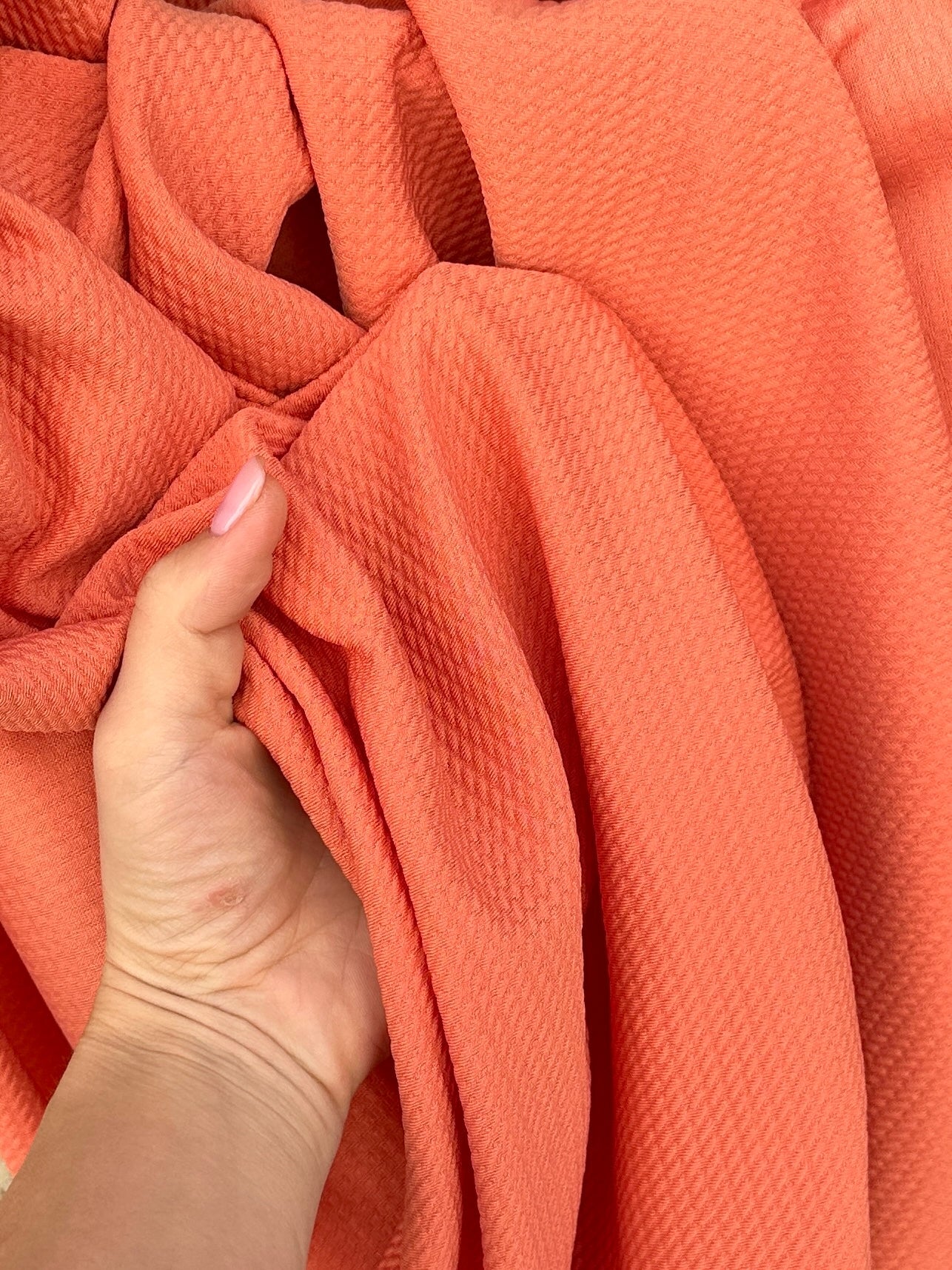 Peach Liverpool Knit - Image 3
