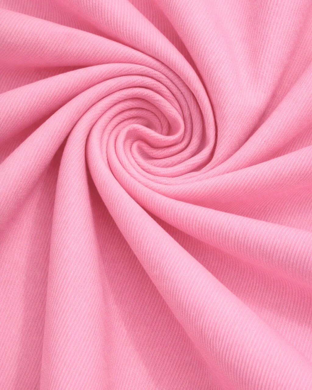 Pink Denim Look Stretch Twill - Image 2
