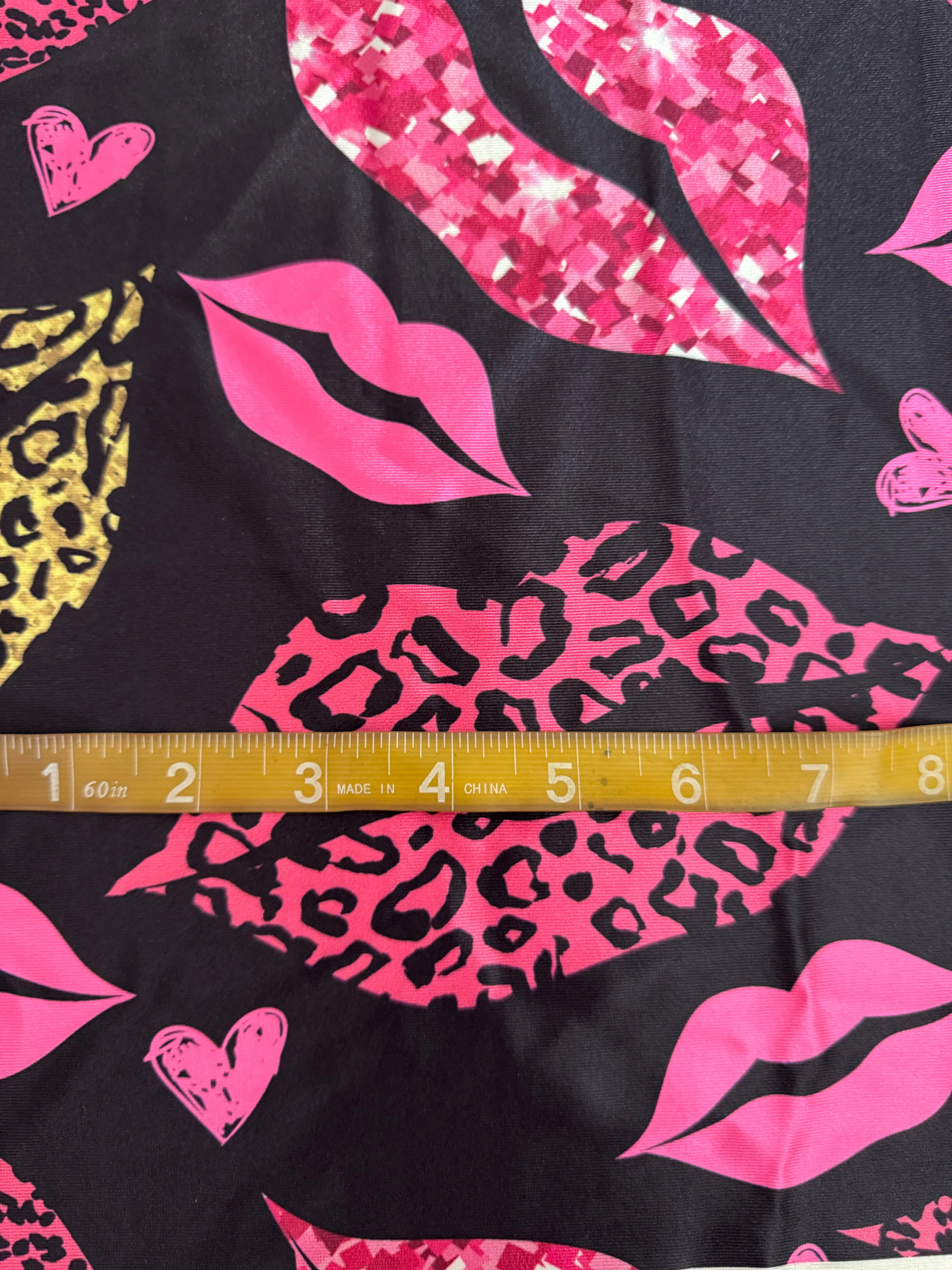 Pink Lips Nylon Spandex - Image 3