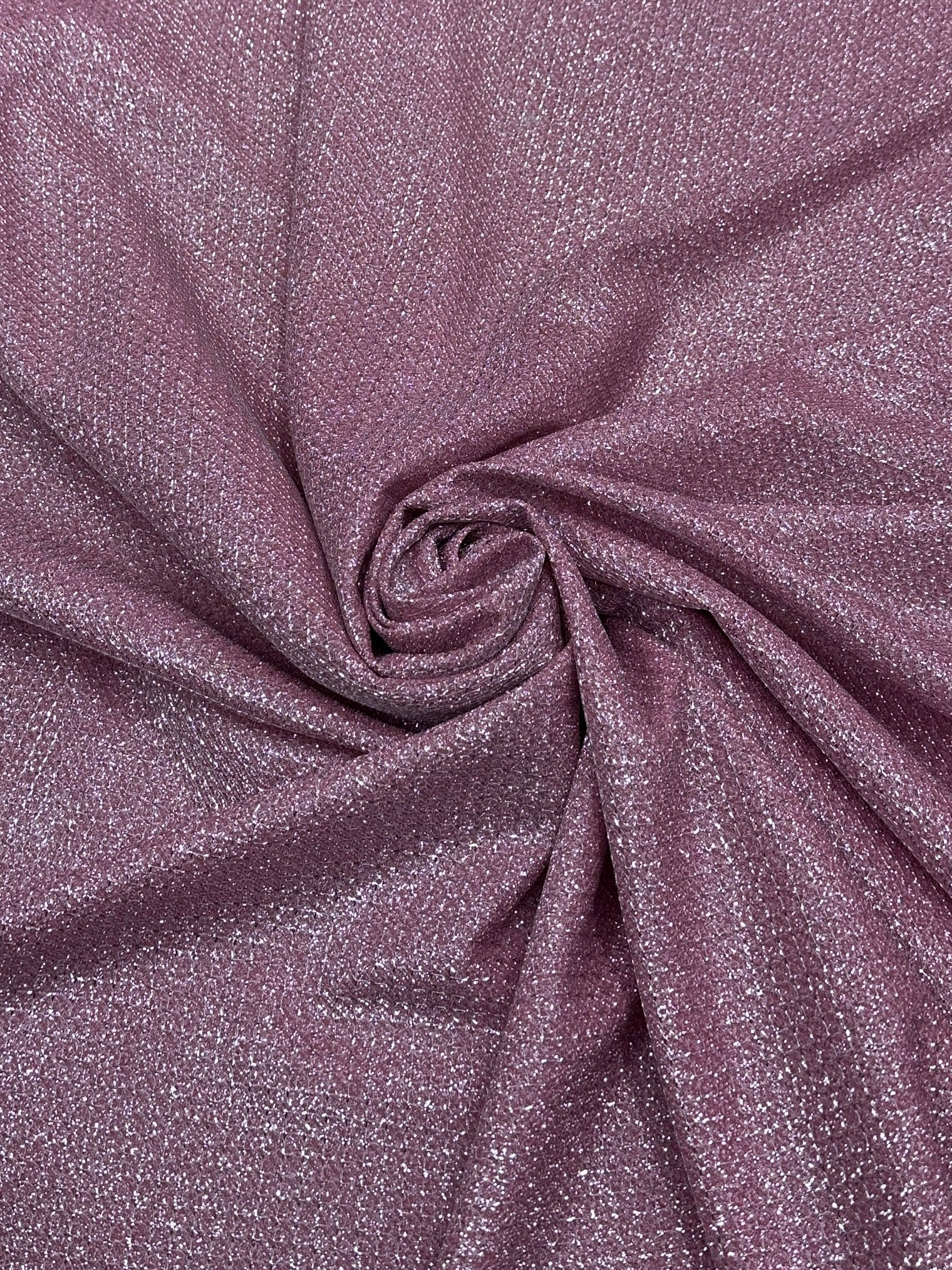Pink Crackle Shimmery Lurex - Image 4