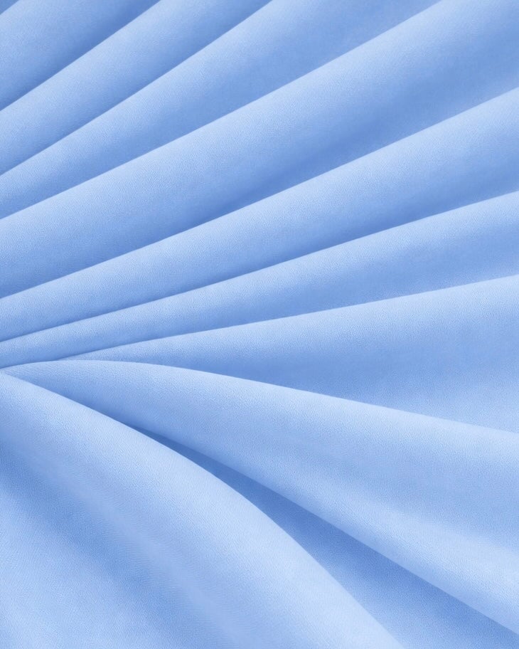 Premium Essential Baby Blue Pongee Lining - Image 5