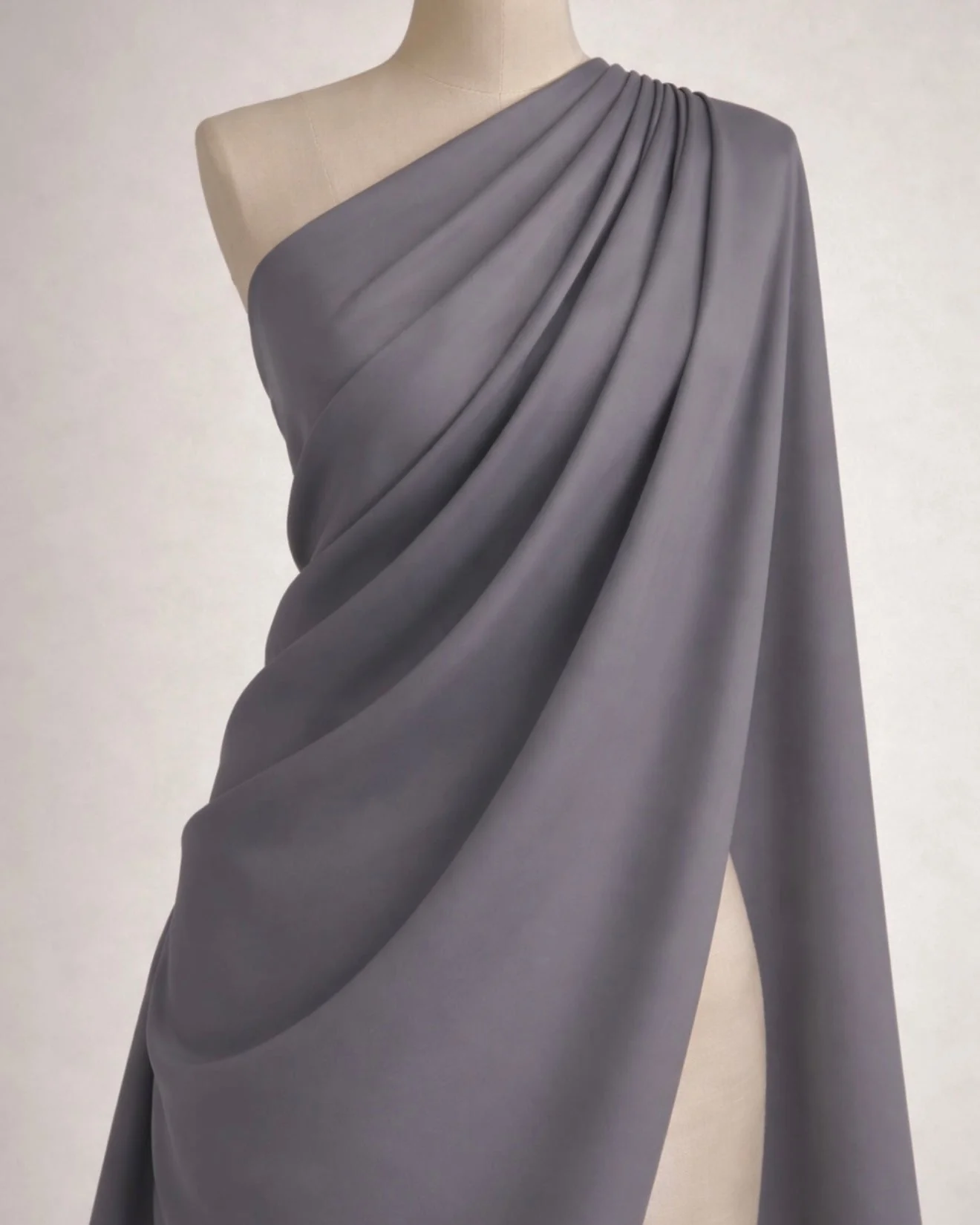 Premium Essential Gray Pongee Lining - Image 5