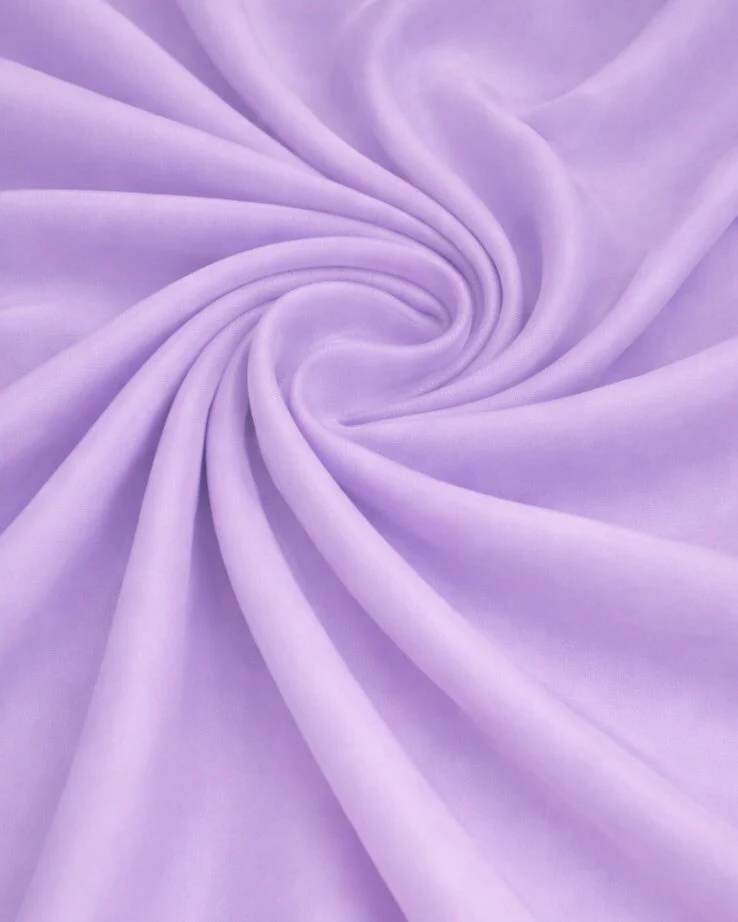 Premium Essential Lilac Pongee Lining - Image 5