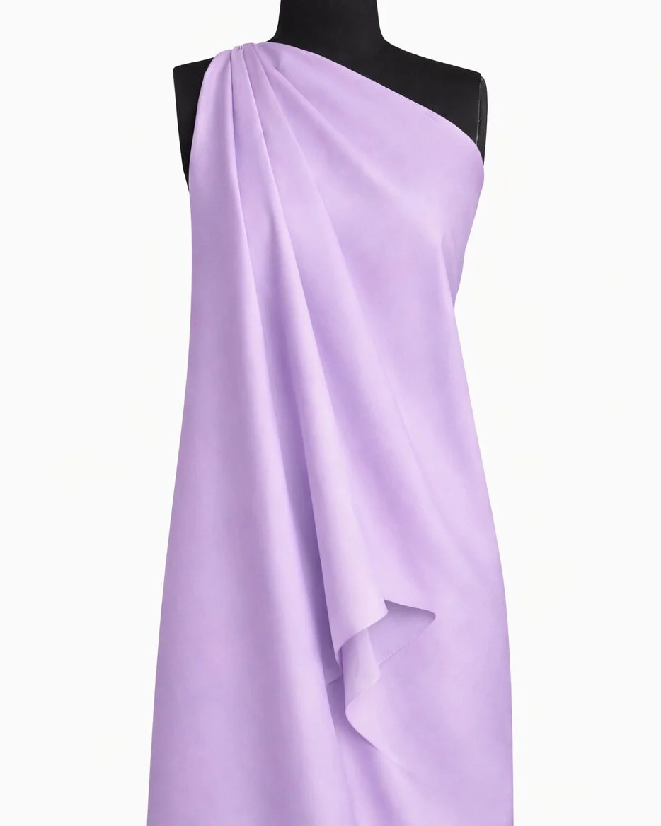 Premium Essential Lilac Pongee Lining - Image 6