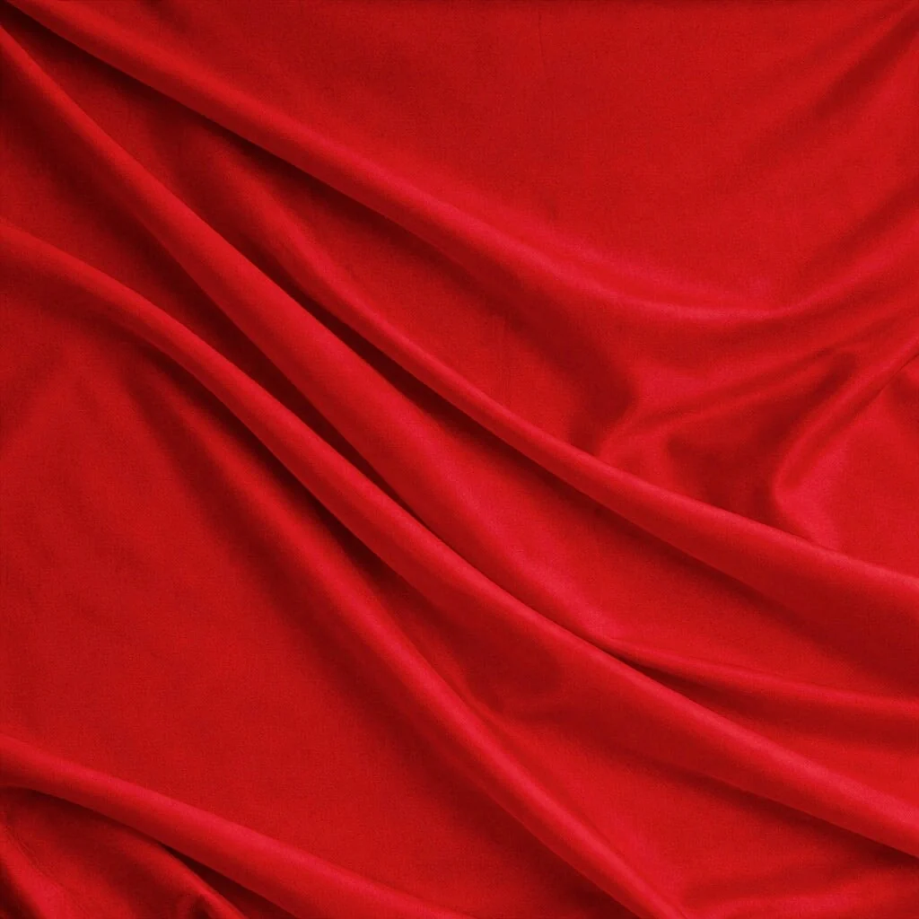 Premium Essential Red Pongee Lining - Image 3