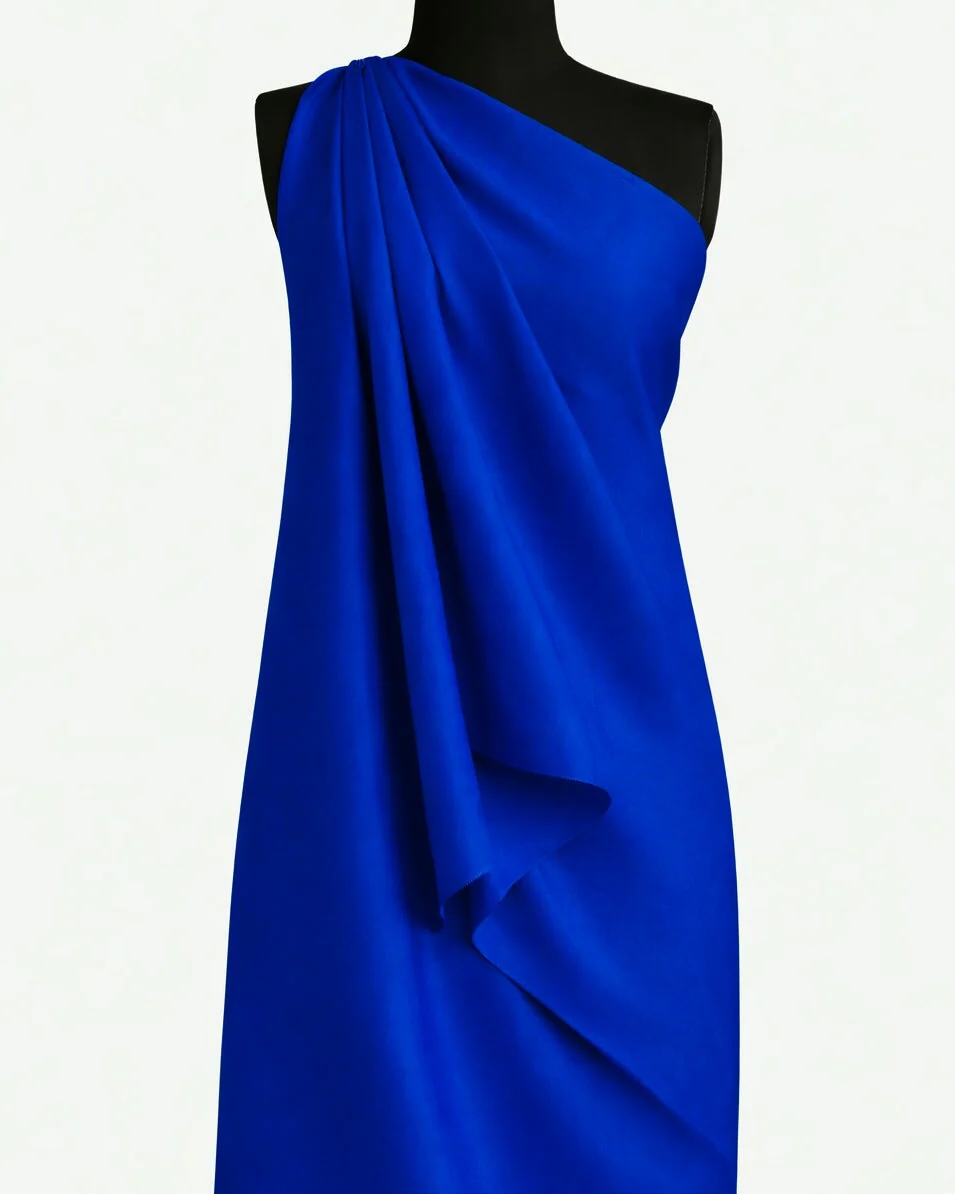 Premium Essential Royal Blue Pongee Lining - Image 4
