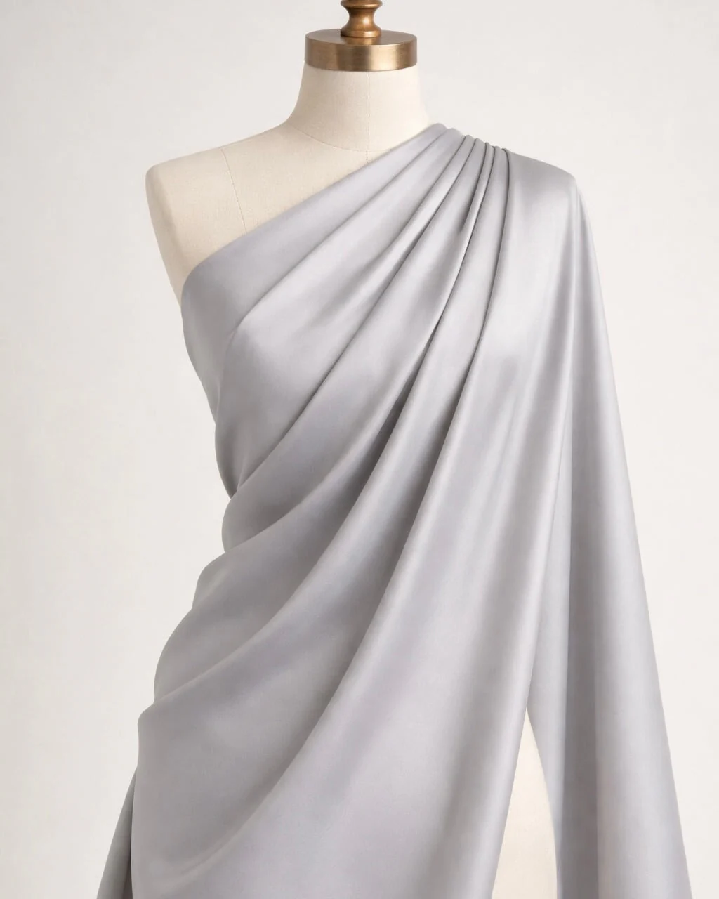 Premium Essential Silver Pongee Lining - Image 7