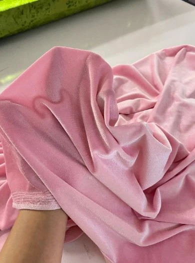 Princess Pink Stretch Velvet - Image 4