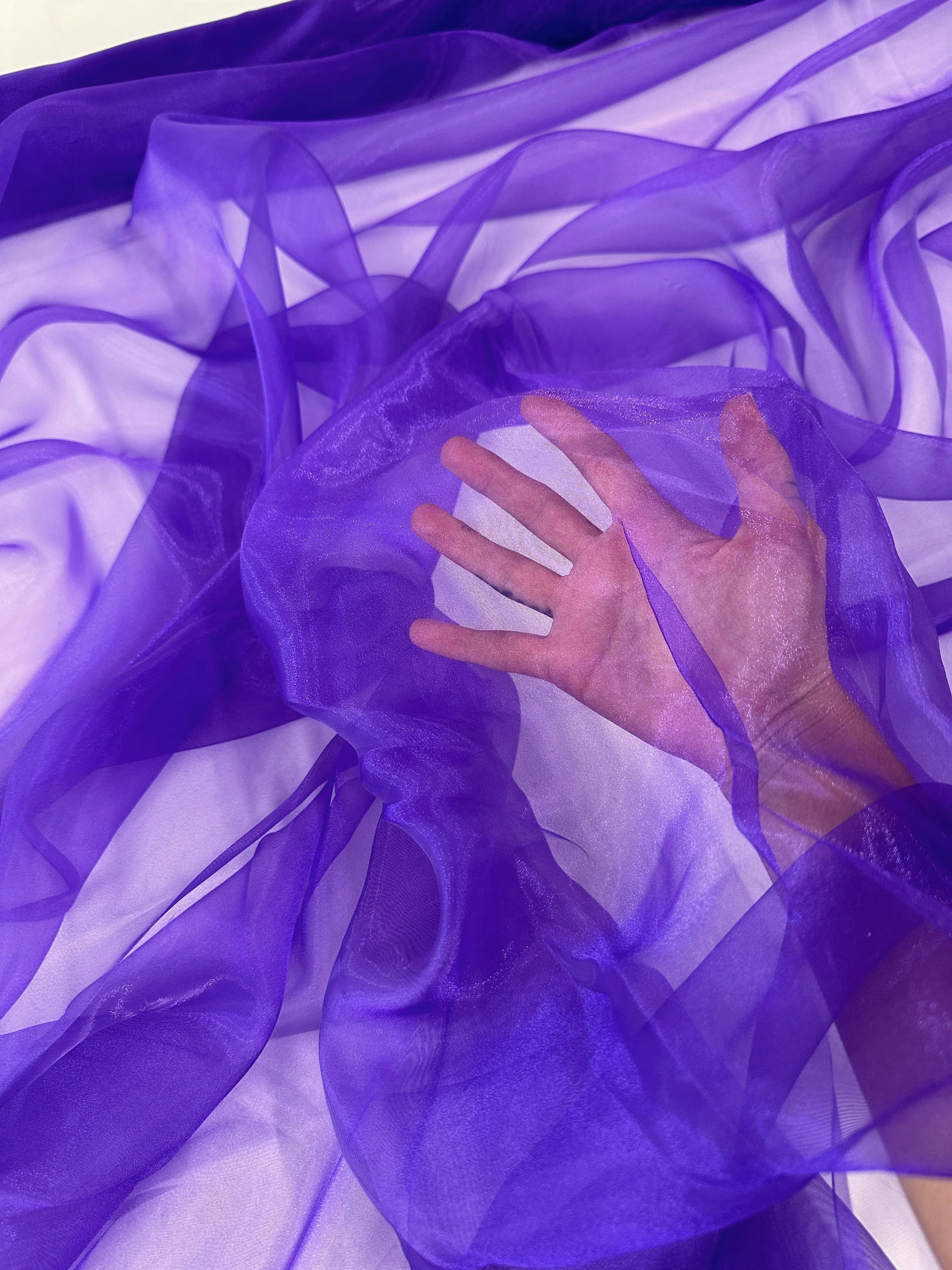 Purple Crystal Organza - Image 5