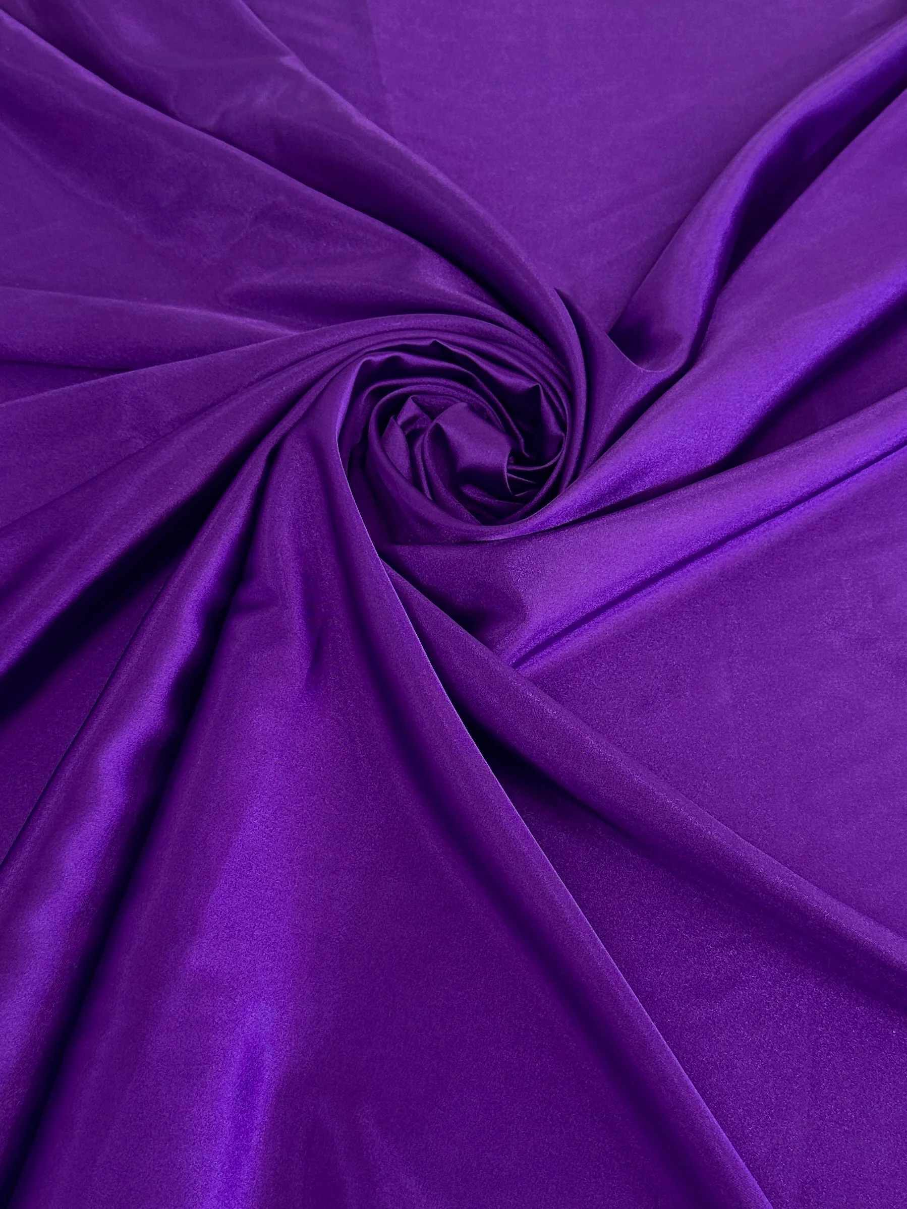 Purple Luxury Silky Stretch Satin - Image 2