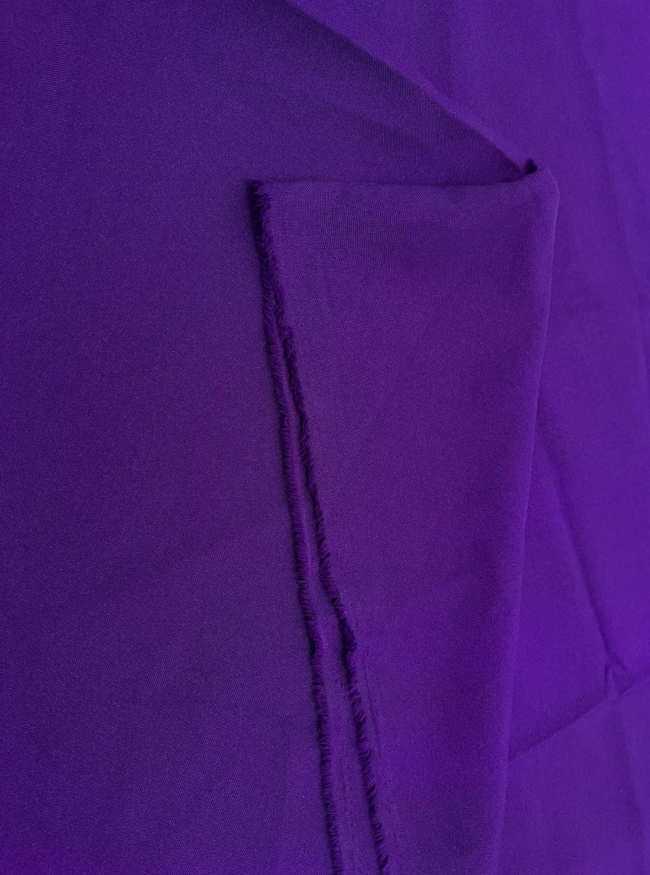 Purple Poly Poplin - Image 5