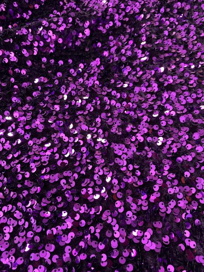 Purple Sequin on Velvet - Image 4