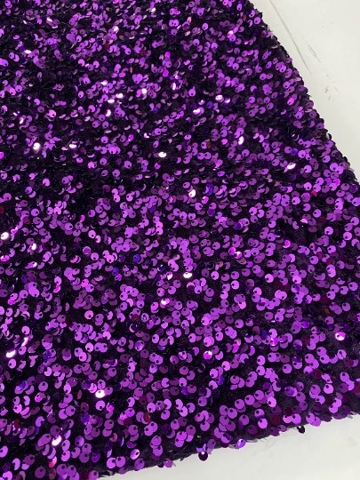 Purple Sequin on Velvet - Image 6