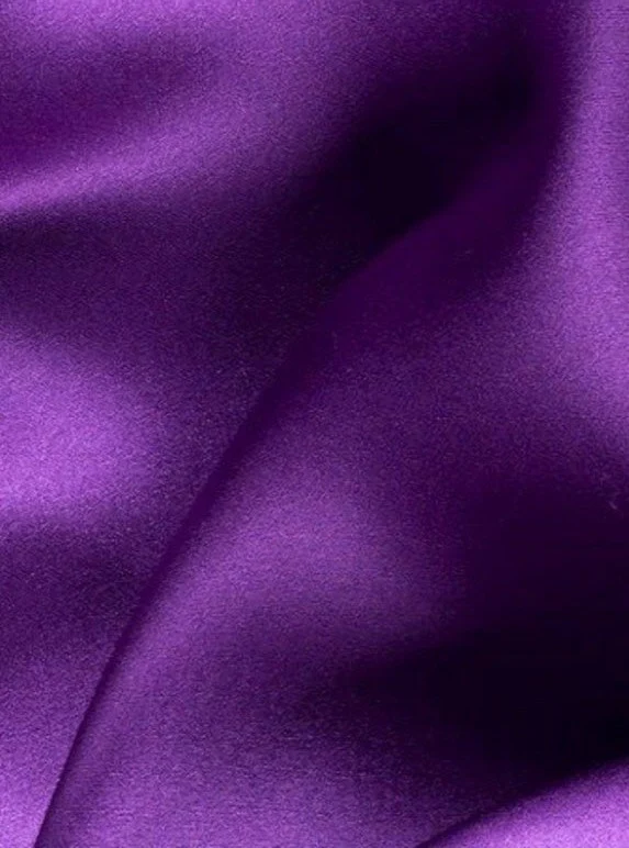 Purple Silky Stretch Satin - Image 3