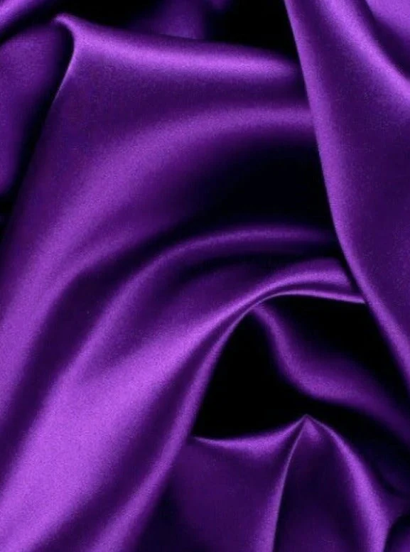 Purple Silky Stretch Satin - Image 6