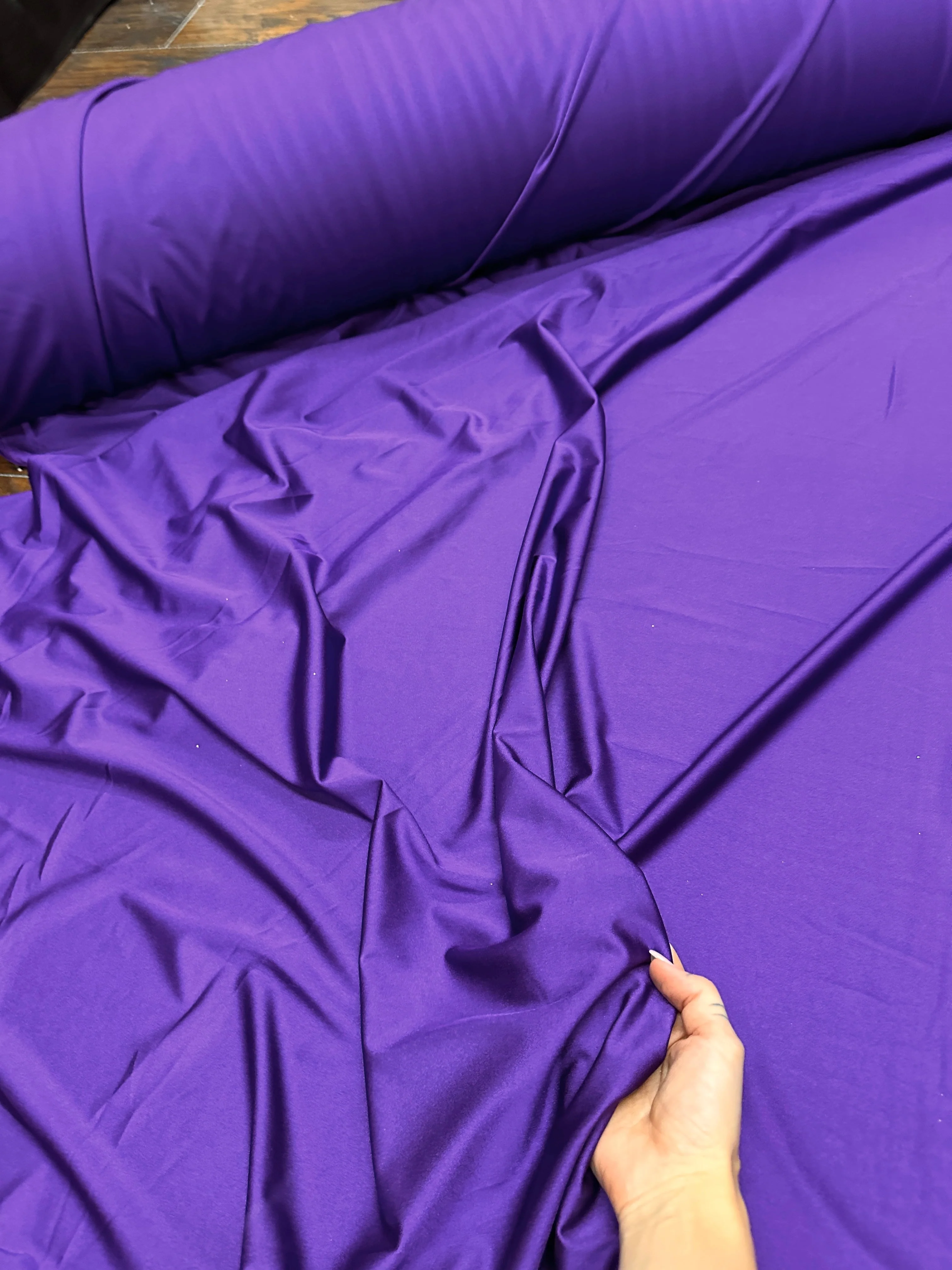 Purple Lulu Yoga Nylon Spandex - Image 10