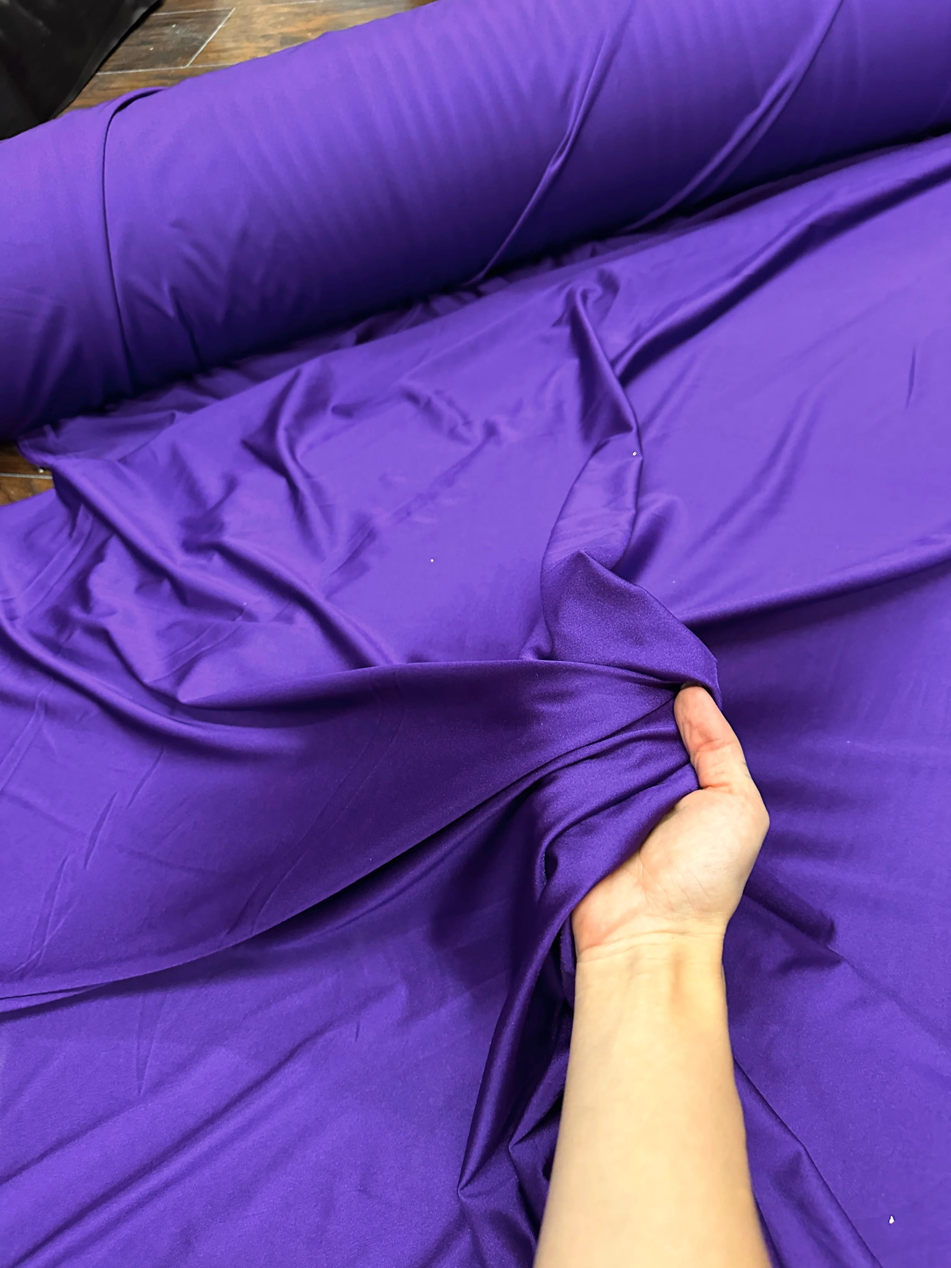 Purple Lulu Yoga Nylon Spandex - Image 11