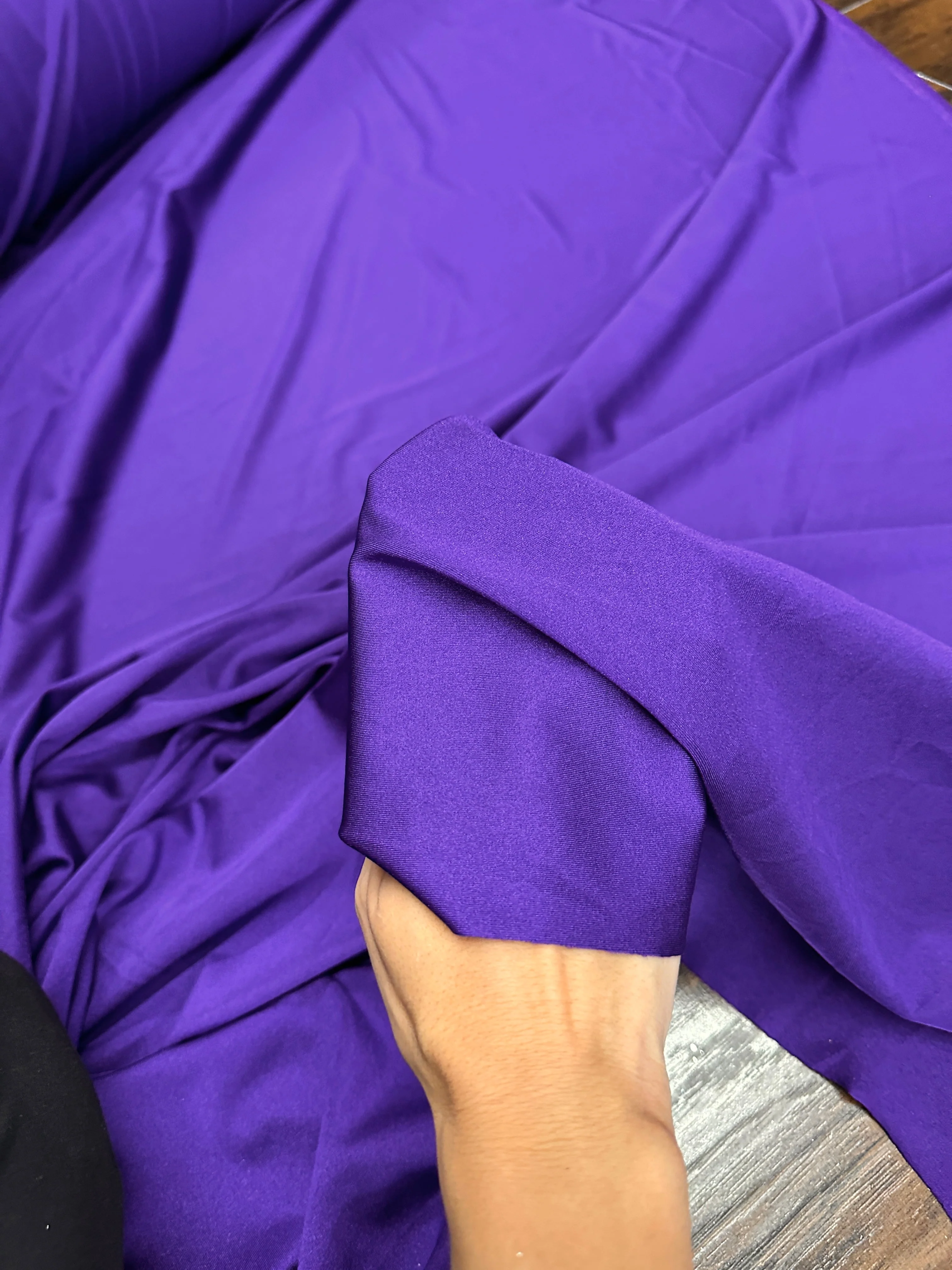 Purple Lulu Yoga Nylon Spandex - Image 6