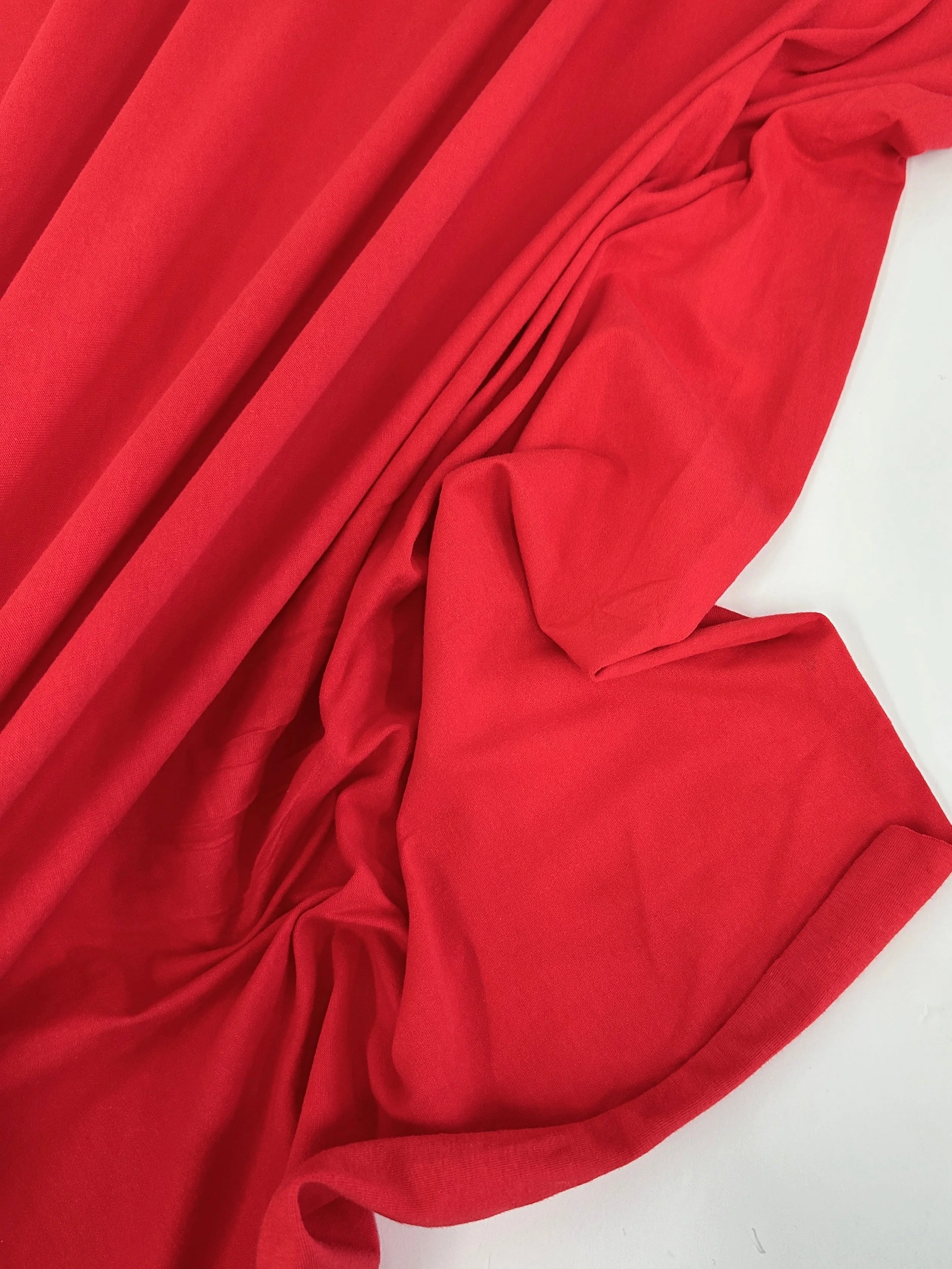 Red Cotton Jersey Knit