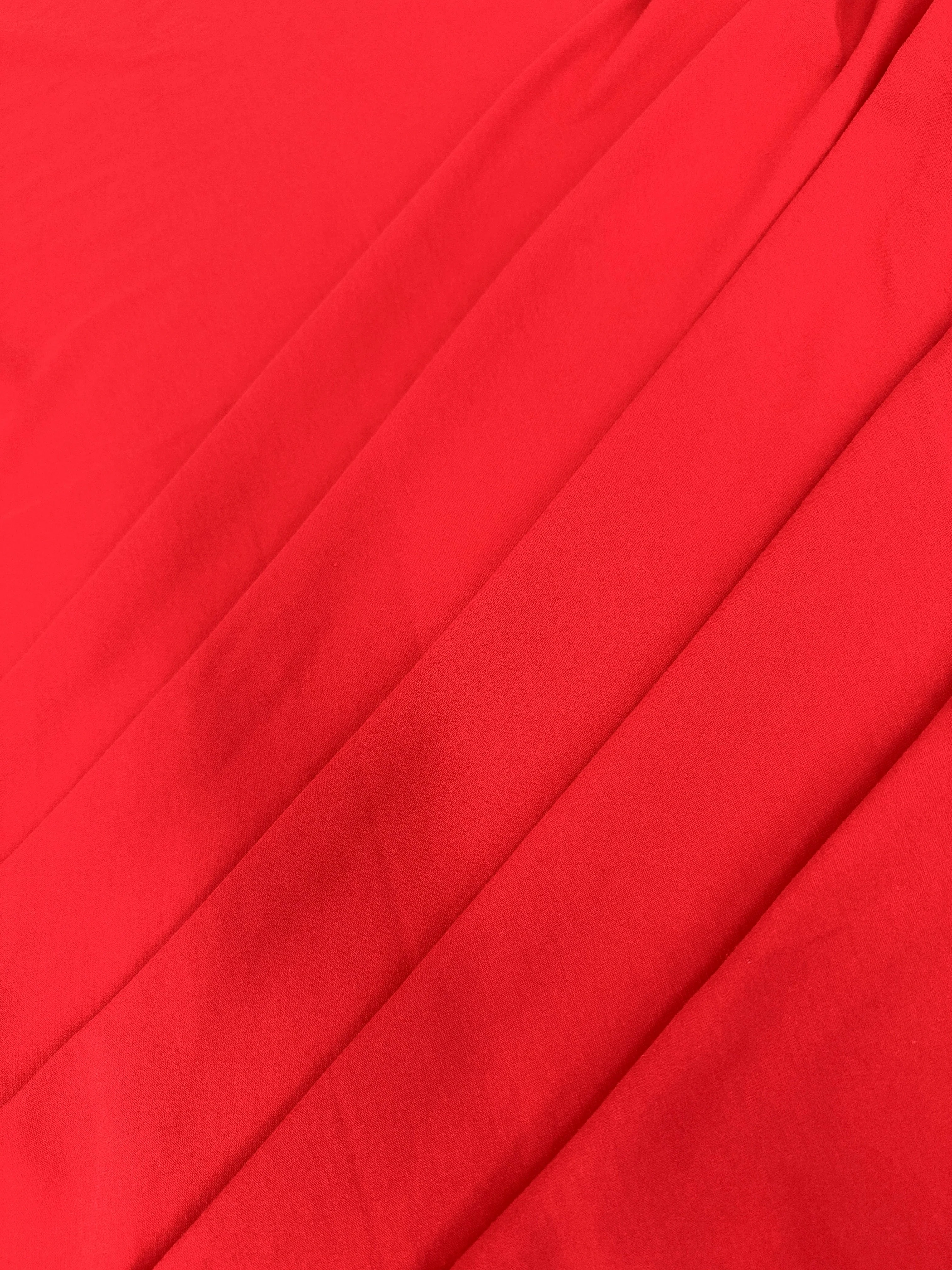 Red Cotton Jersey Knit - Image 7