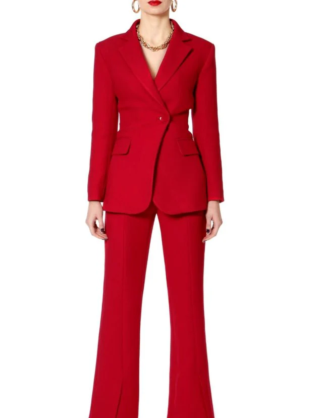 Deluxe Red Delaney Gabardine - Image 3
