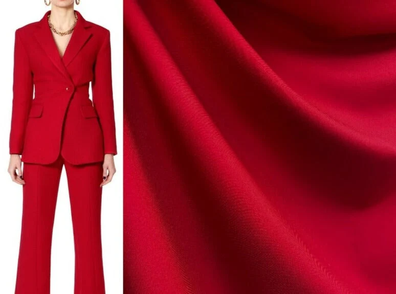 Deluxe Red Delaney Gabardine - Image 7