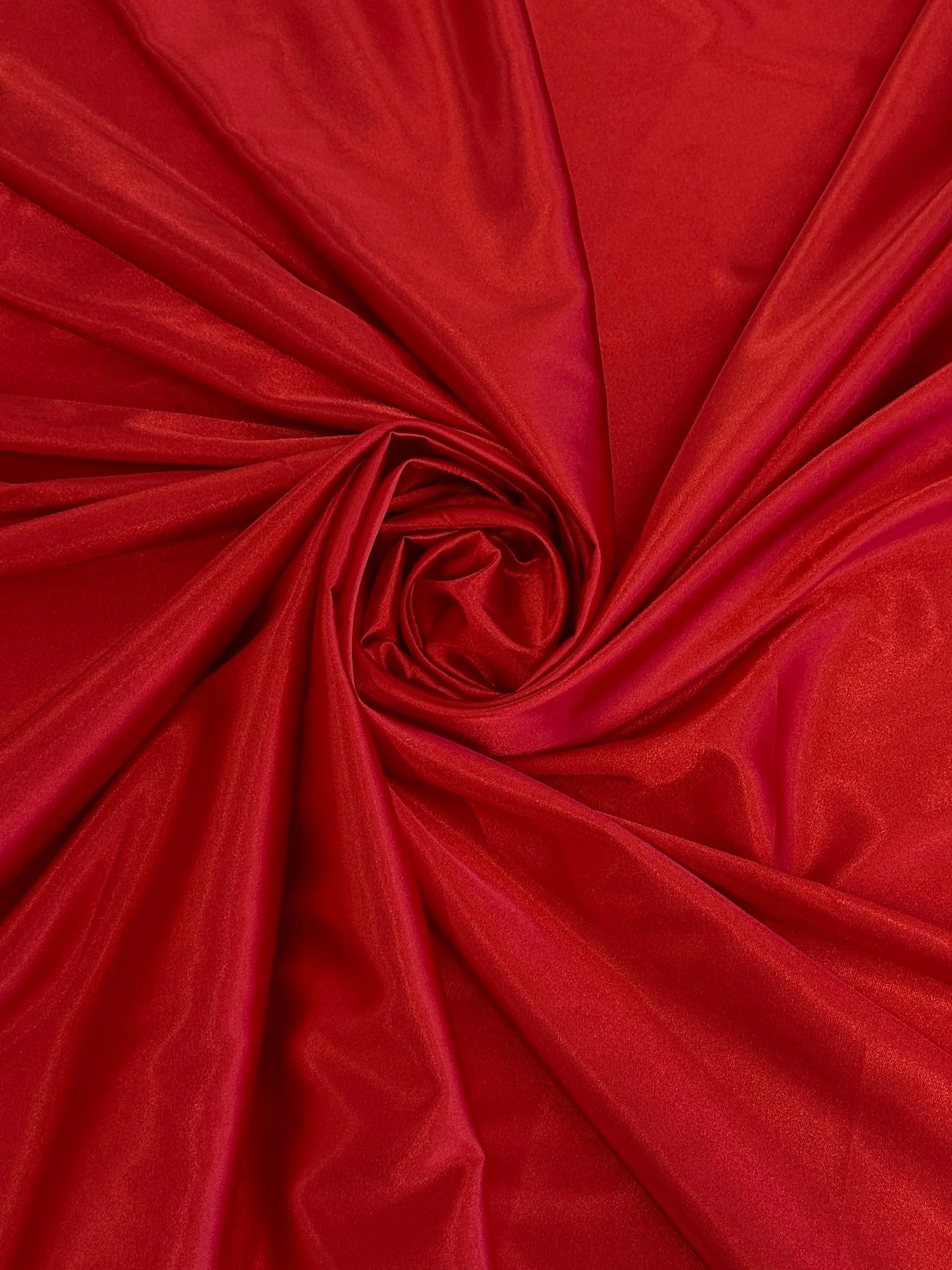 Red Luxury Silky Stretch Satin - Image 4