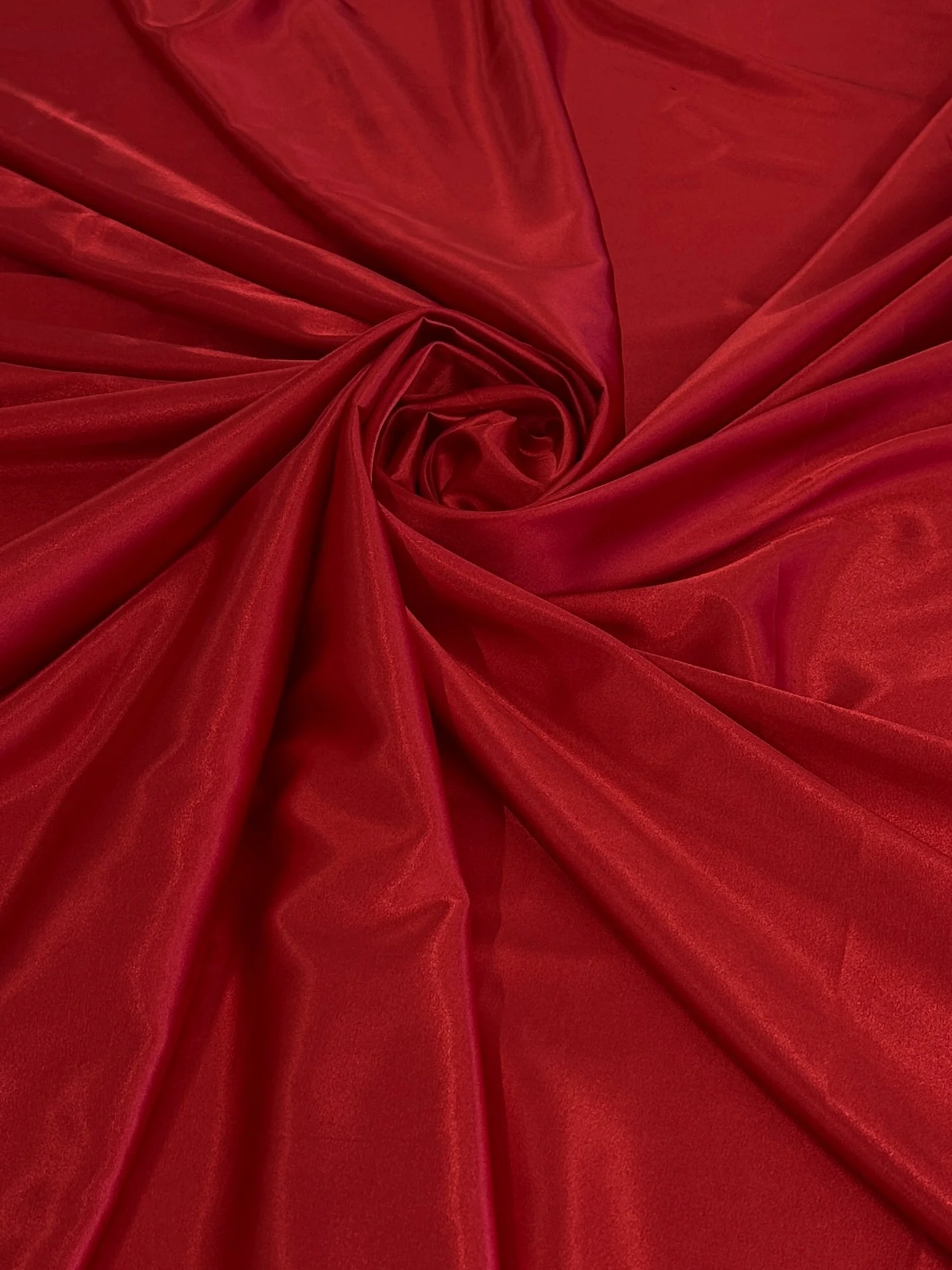 Red Luxury Silky Stretch Satin - Image 5