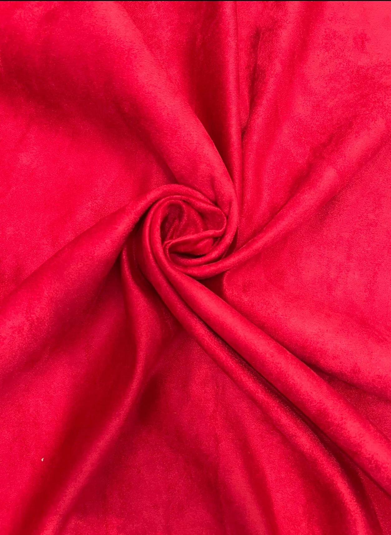 Red Microsuede