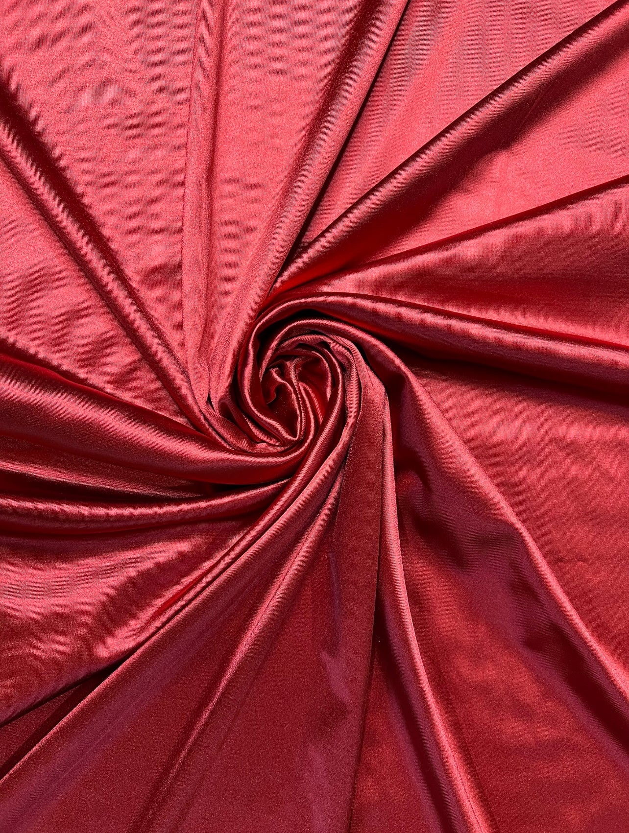 Dark Red Shiny Nylon Spandex - Image 12
