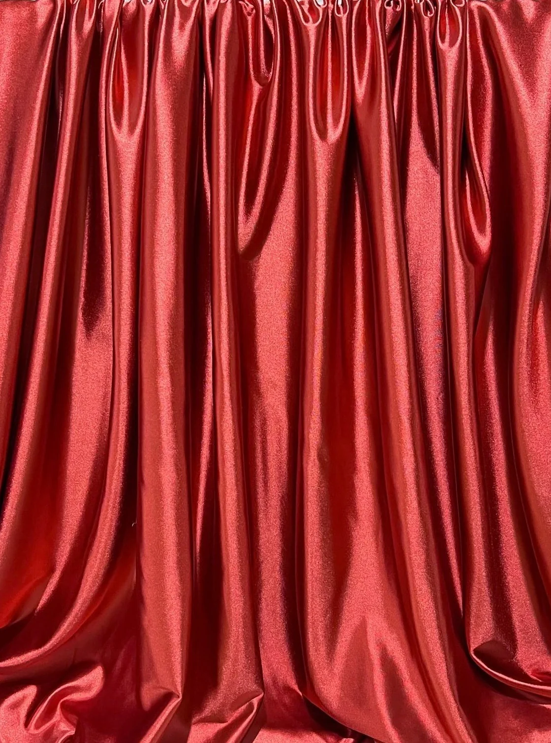 Dark Red Shiny Nylon Spandex - Image 20