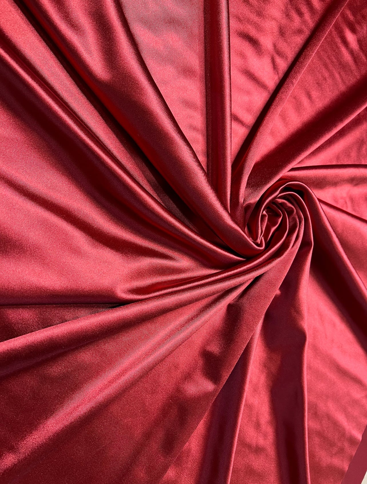 Dark Red Shiny Nylon Spandex - Image 22