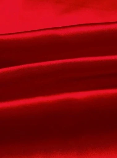 Red Silky Stretch Satin - Image 10