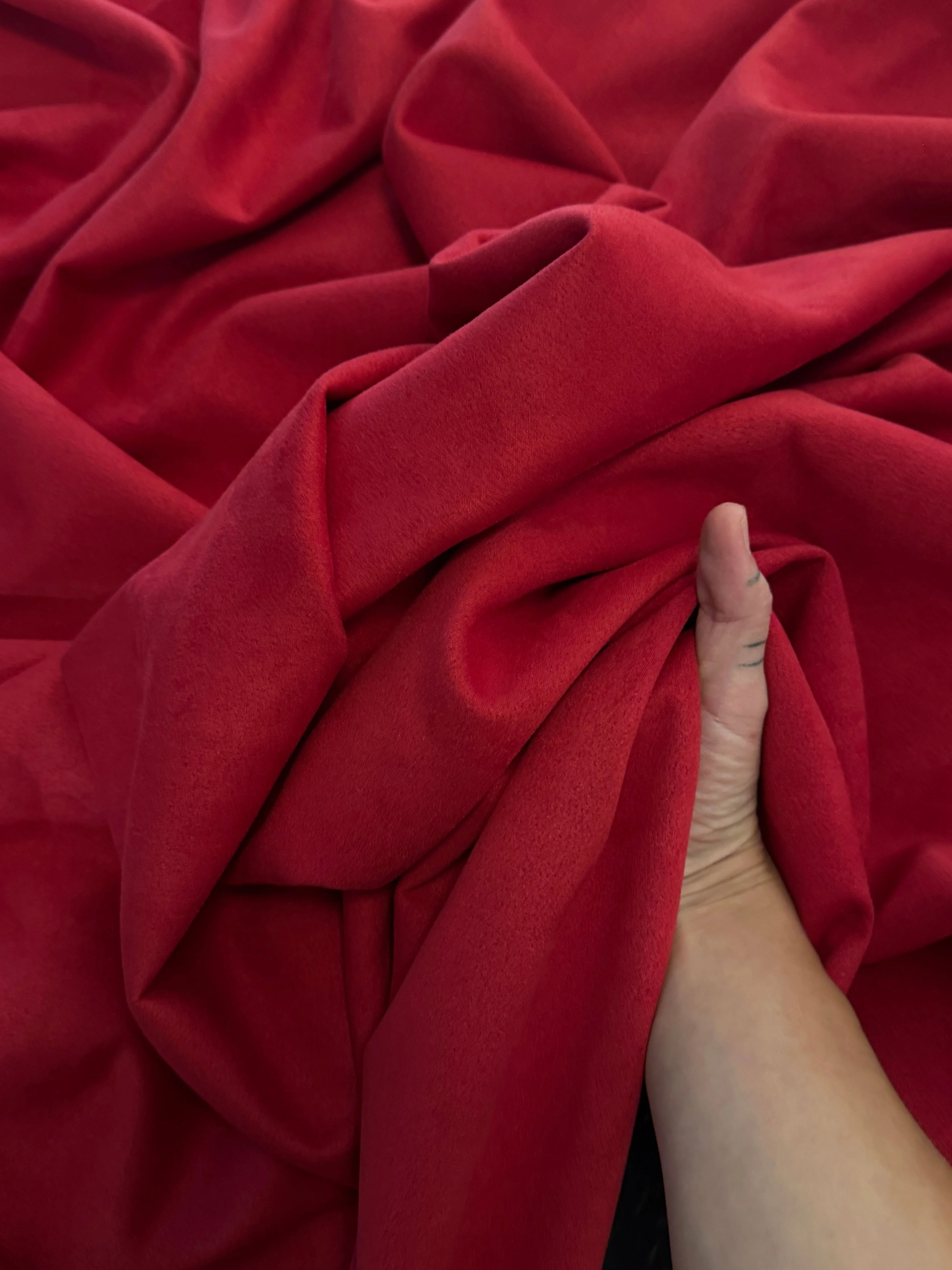 Red Stretch Apparel Techno Suede - Image 6