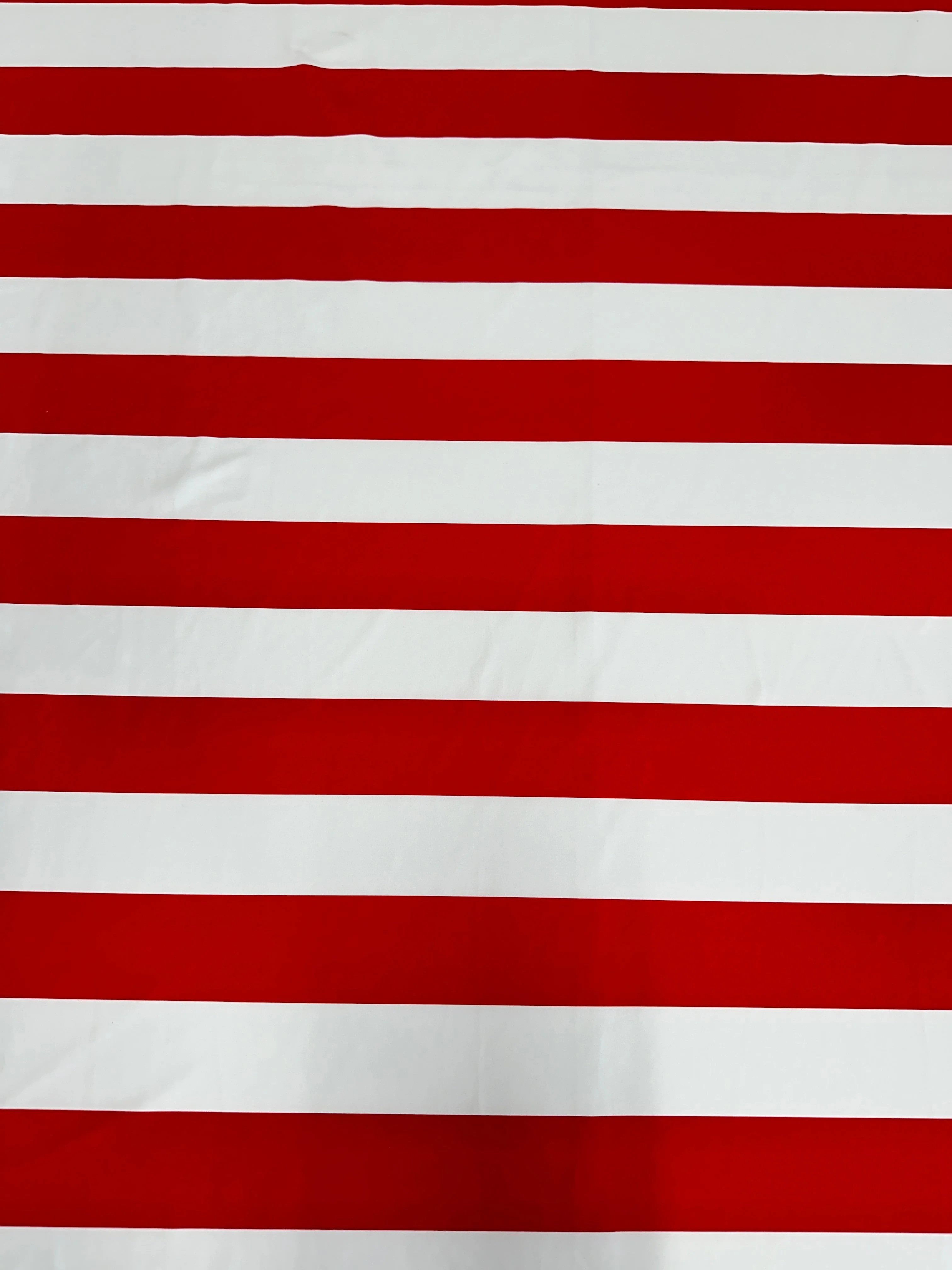 Red White Stripped Nylon Spandex - Image 4