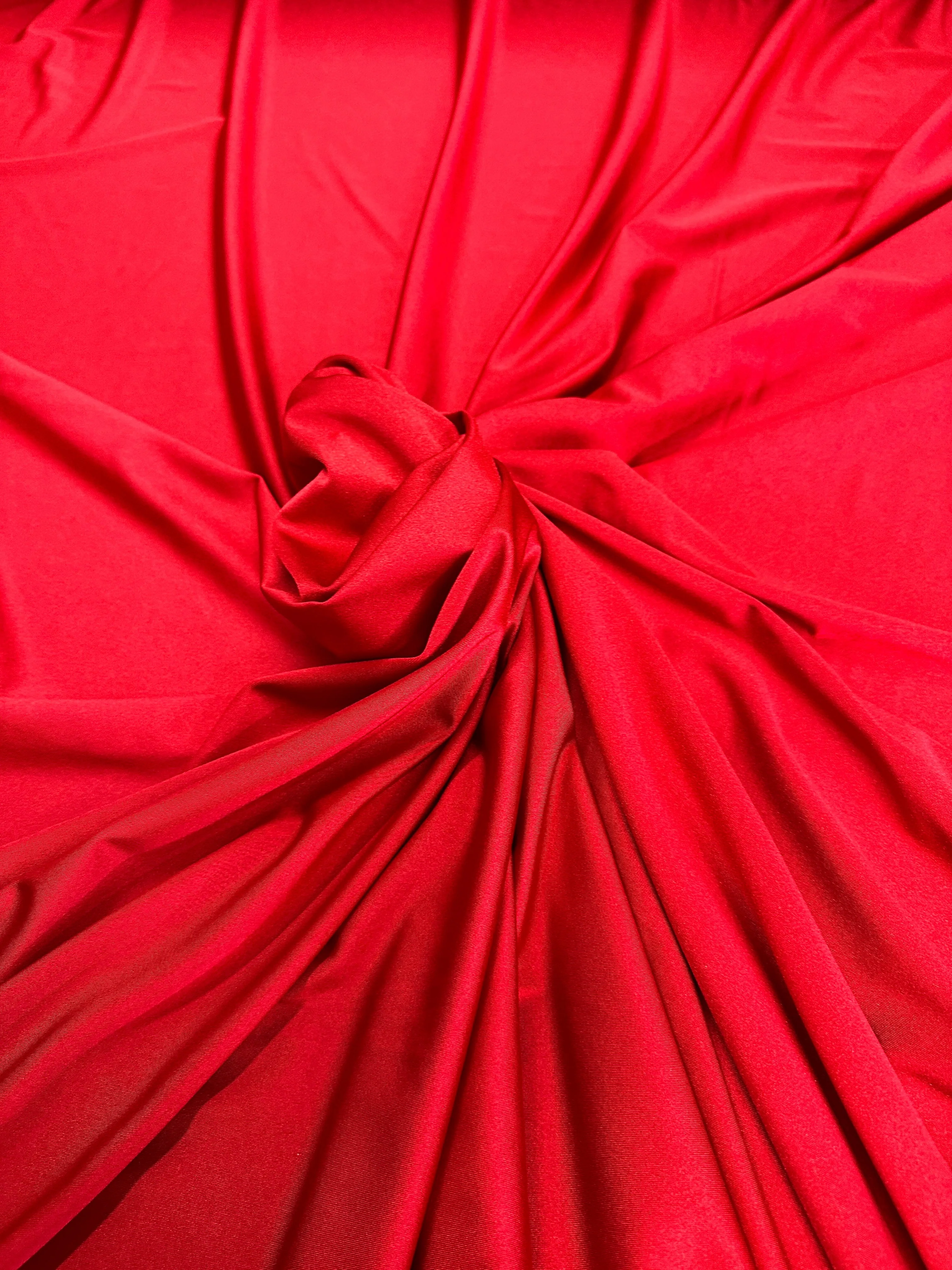 Red Lulu Yoga Nylon Spandex - Image 10