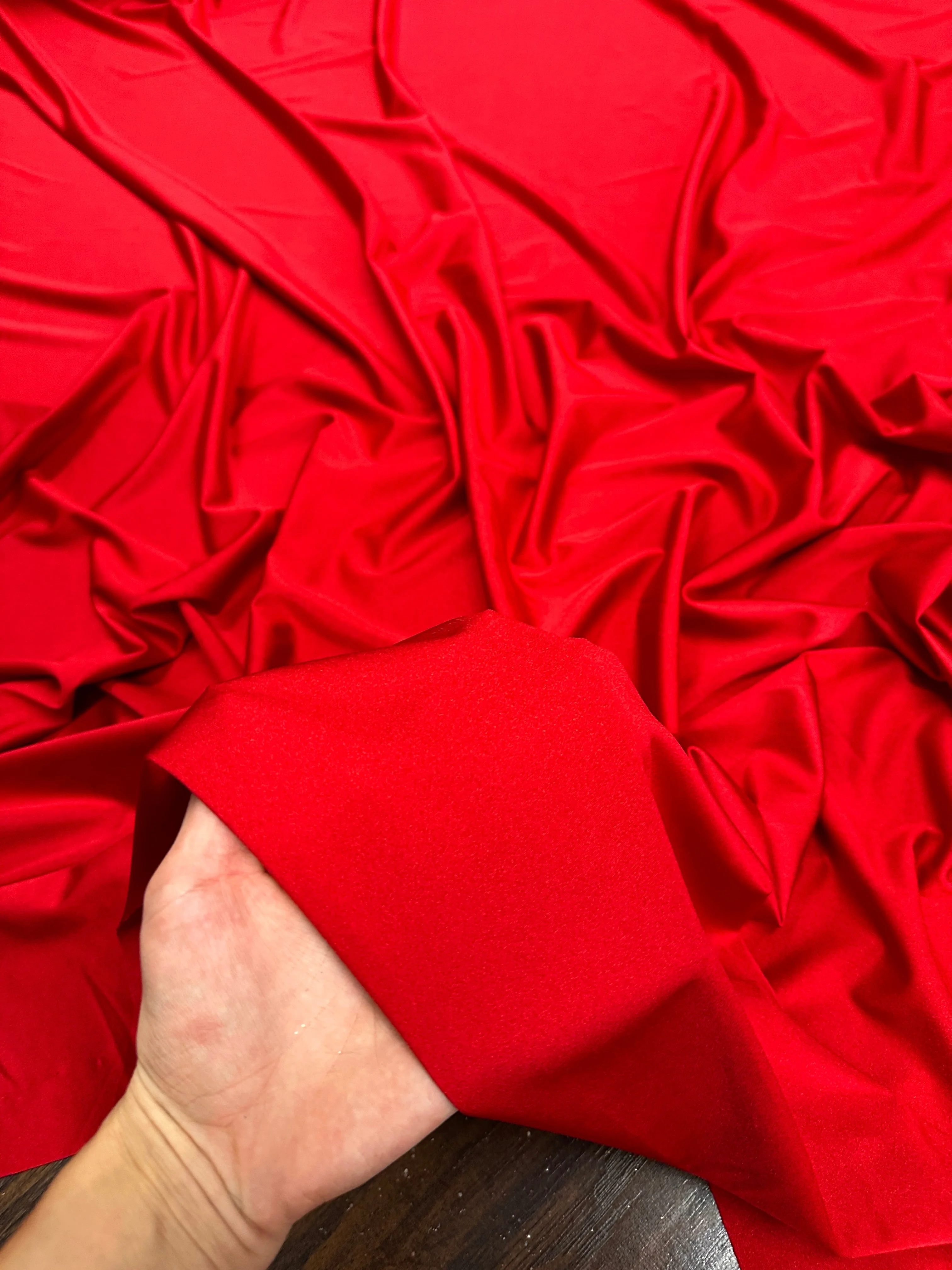 Red Lulu Yoga Nylon Spandex - Image 5