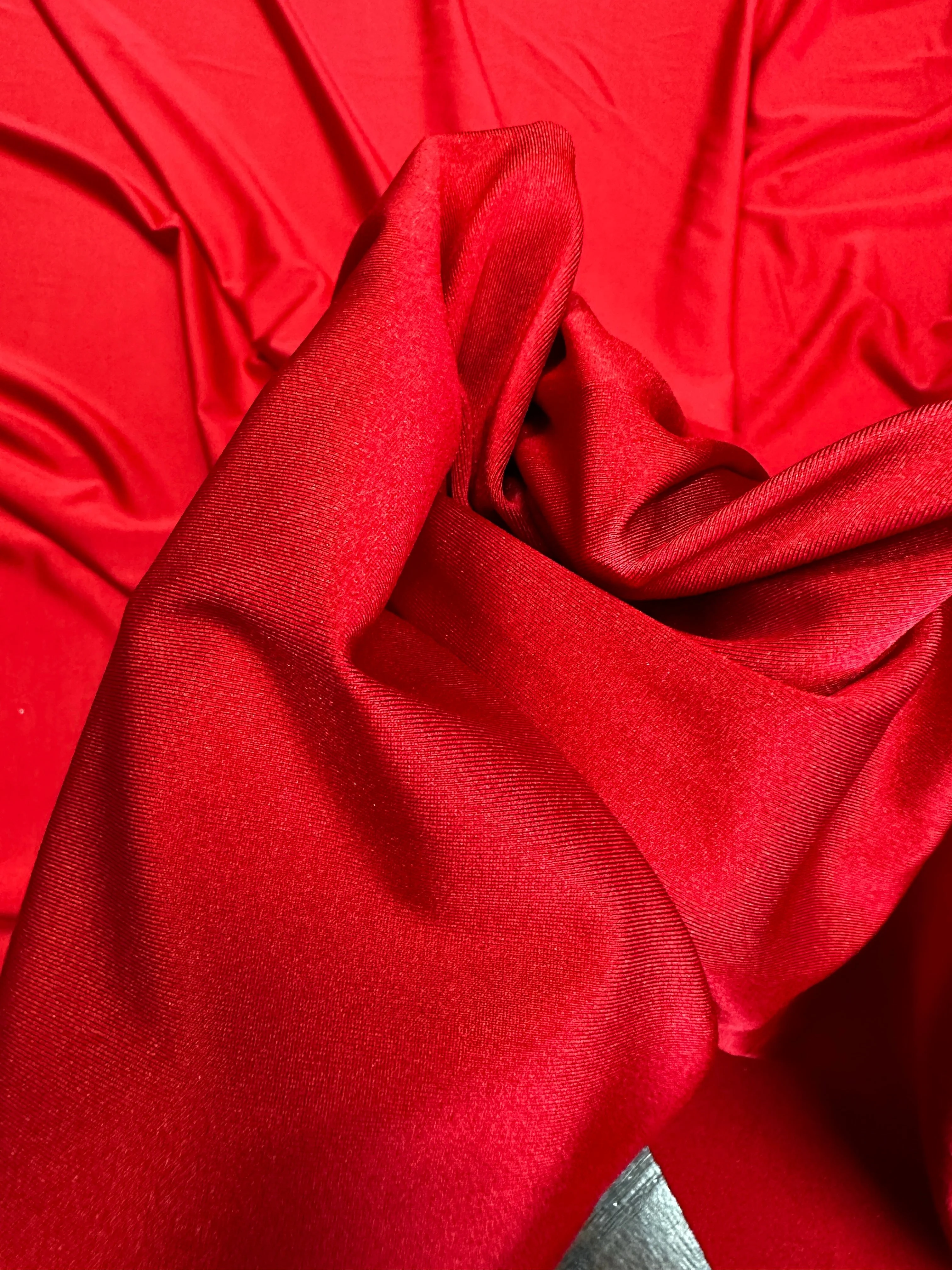 Red Lulu Yoga Nylon Spandex - Image 6