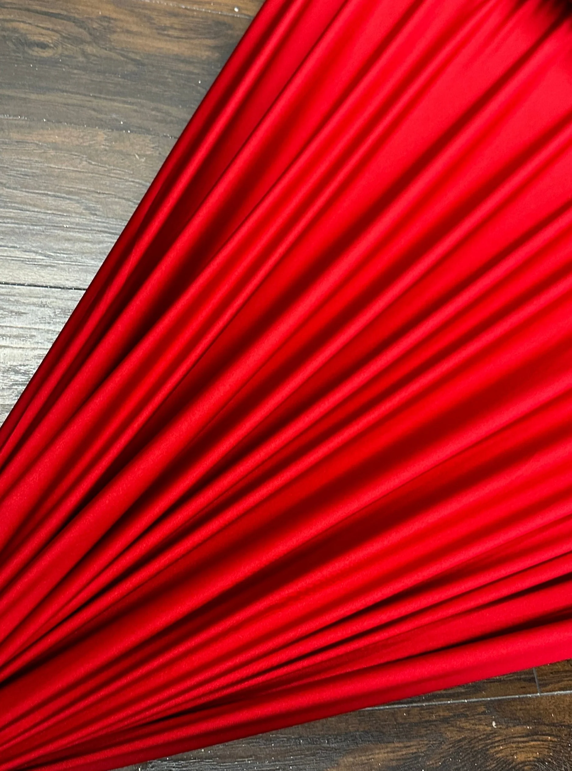Red Lulu Yoga Nylon Spandex - Image 7