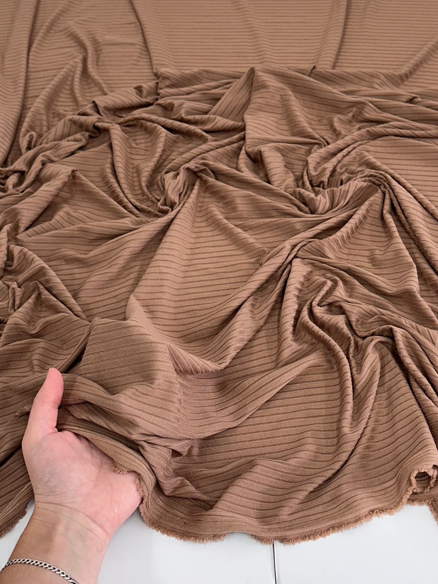 Mocha Rib Knit - Image 5