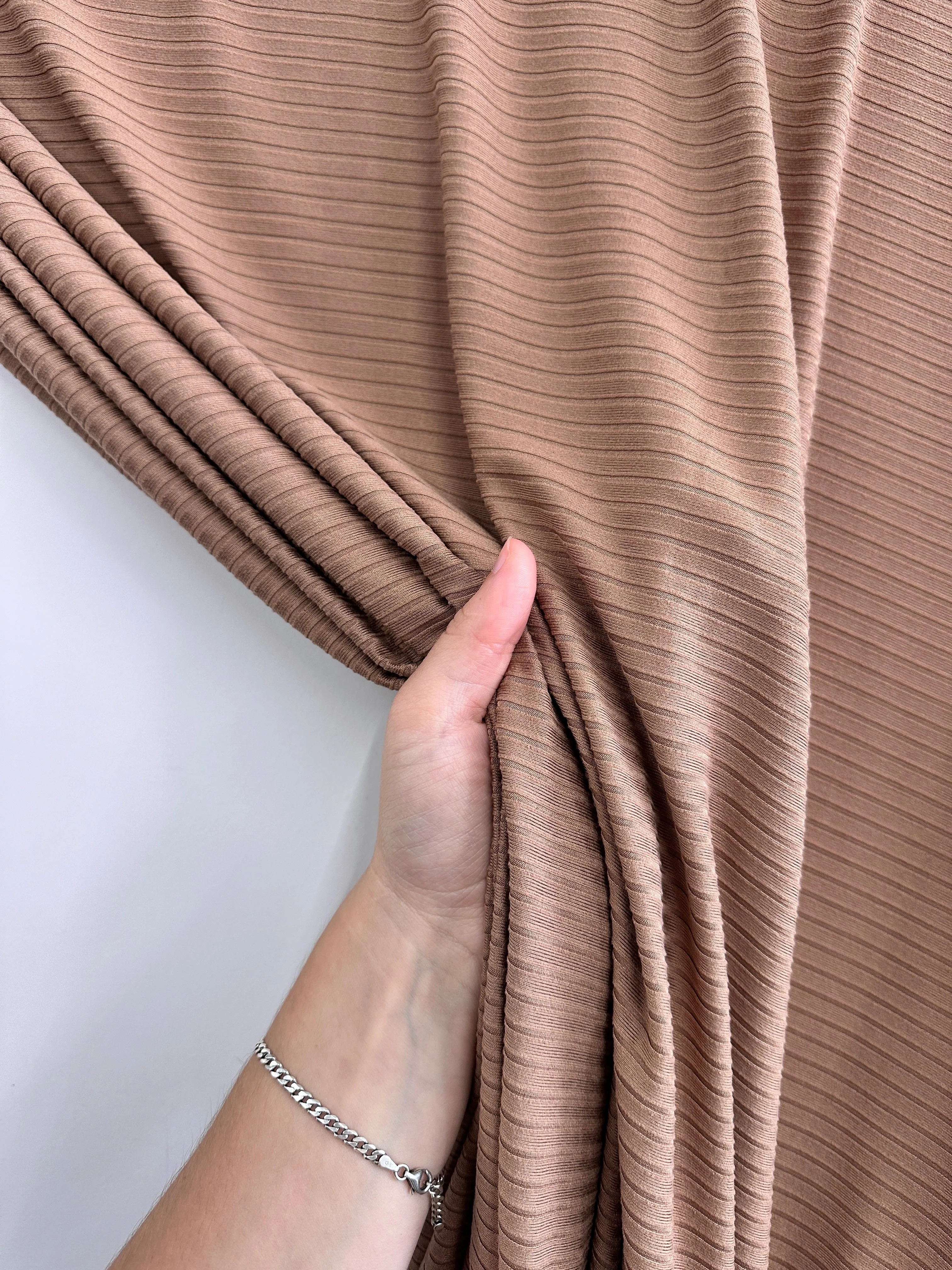 Mocha Rib Knit - Image 7